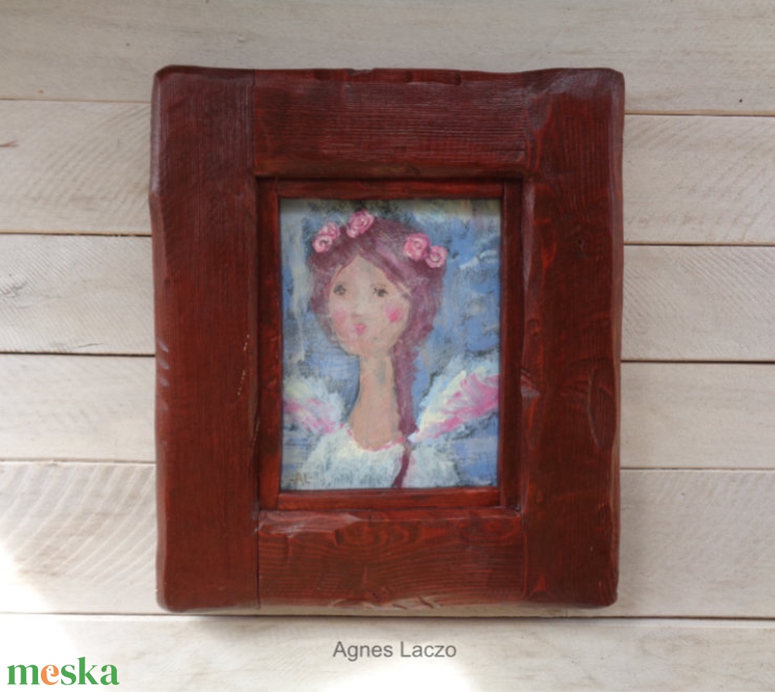 Minden háznál kell egy angyal - otthon & életmód - dekoráció - fali és függő dekoráció - falra akasztható dekor - Meska.hu