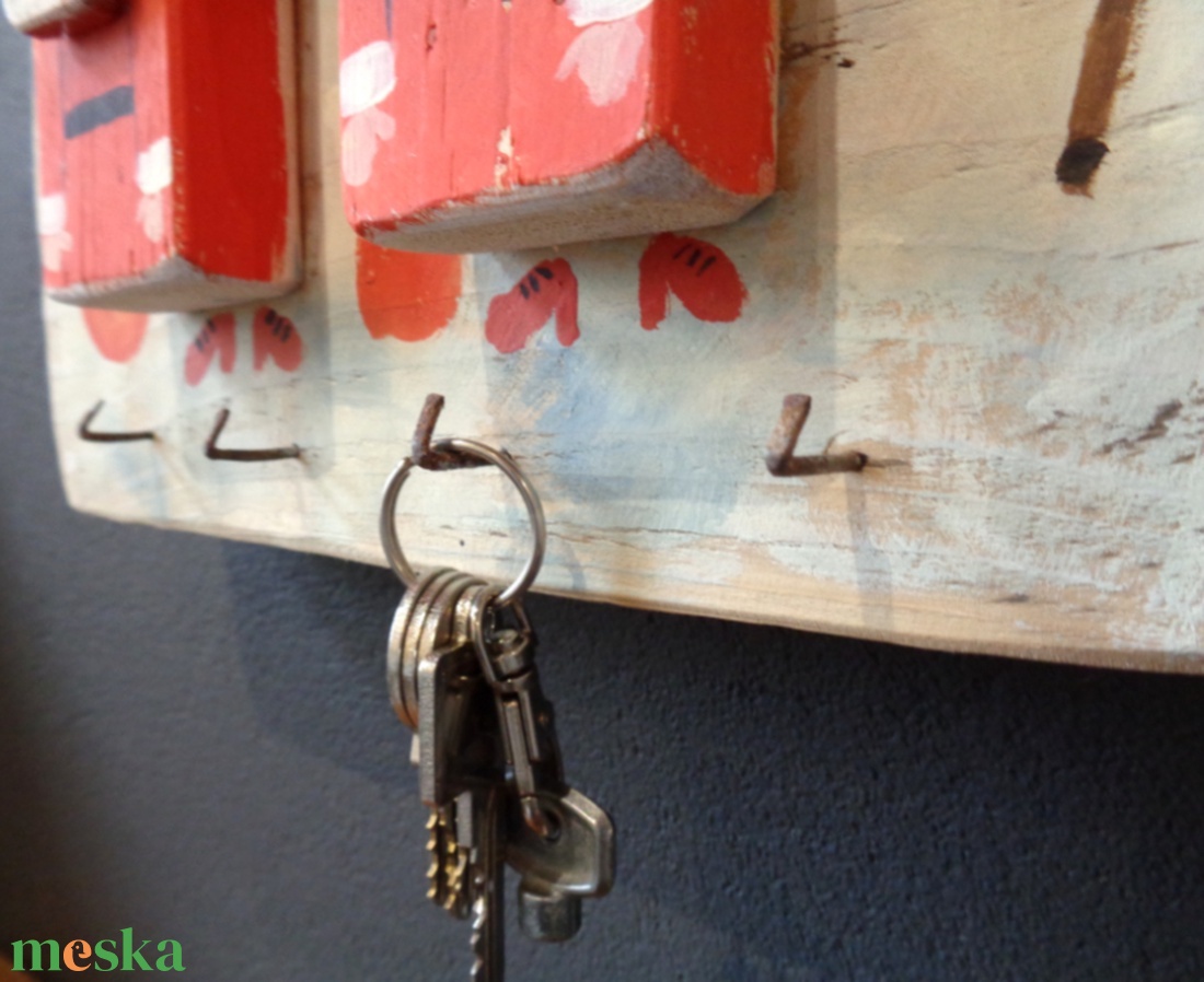 2 Télapó  - fogas/akasztó - Rusztikus Fatábla, Vicces Ajándék ötlet - Egyedi Falidísz - Mikulás, Télapó - otthon & életmód - bútor - fogas - Meska.hu