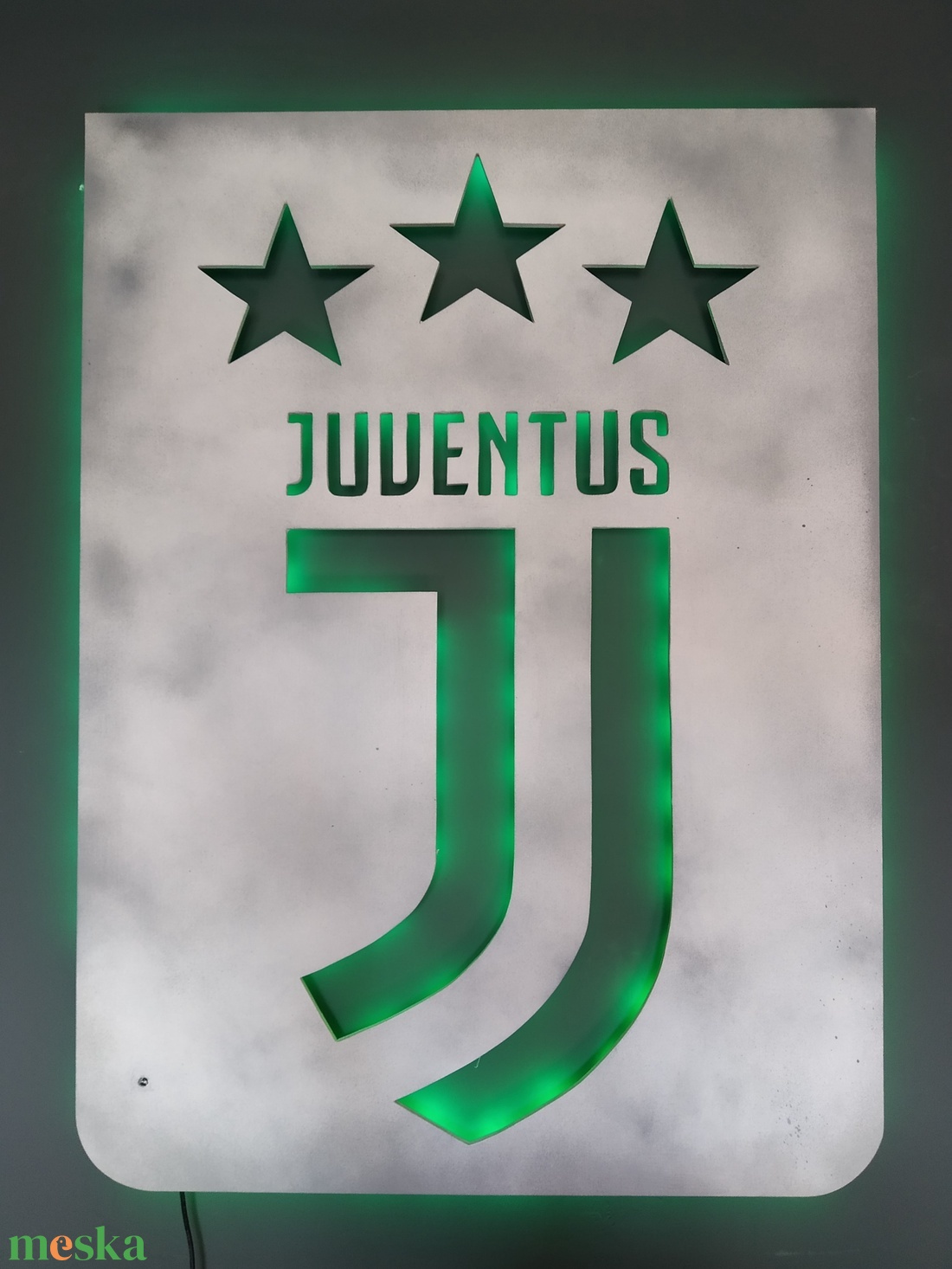 Juventus - fali dekoráció ledes világítással - otthon & életmód - lámpa - hangulatlámpa - Meska.hu Juventus - fali dekoráció ledes világítással - otthon & életmód - lámpa - hangulatlámpa - Meska.hu