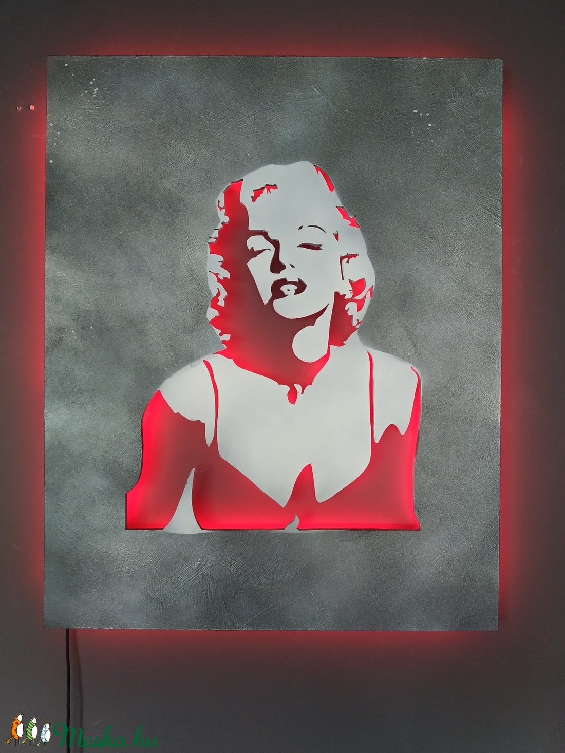 Marilyn Monroe ledes falikép - otthon & életmód - Meska.hu Marilyn Monroe ledes falikép - otthon & életmód - Meska.hu