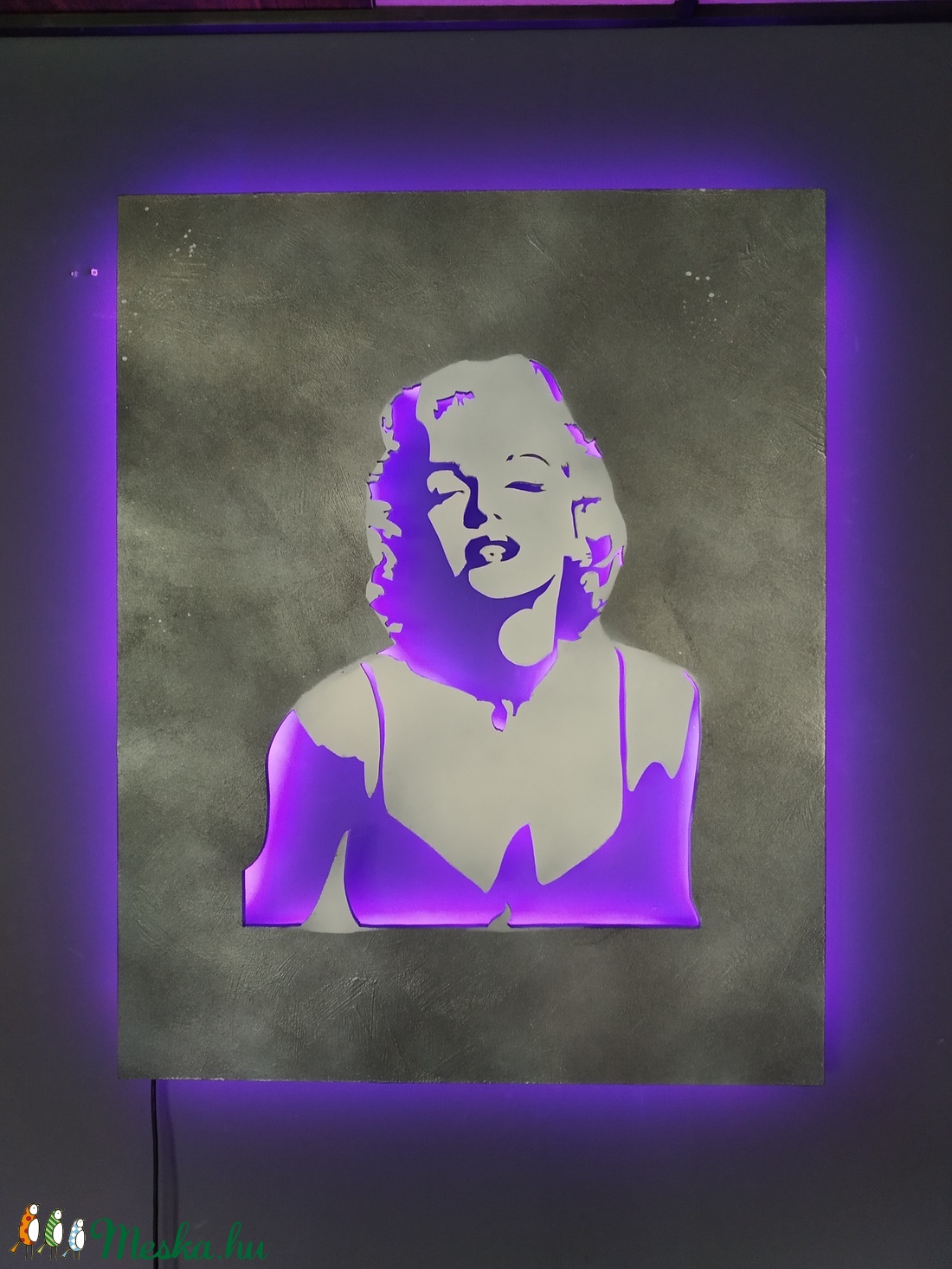 Marilyn Monroe ledes falikép - otthon & életmód - Meska.hu Marilyn Monroe ledes falikép - otthon & életmód - Meska.hu