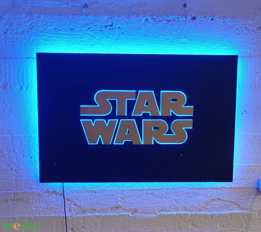 Star Wars világító falikép - otthon & életmód - lámpa - hangulatlámpa - Meska.hu Star Wars világító falikép - otthon & életmód - lámpa - hangulatlámpa - Meska.hu