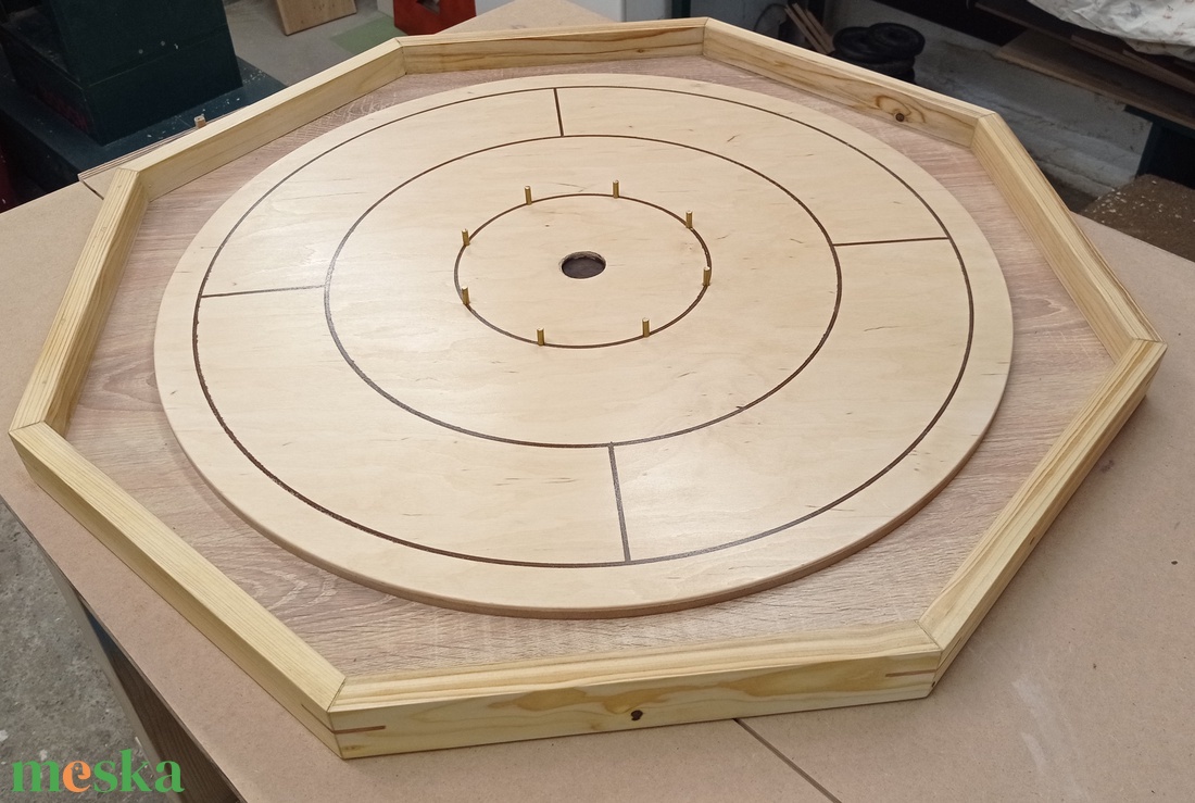 Crokinole - játék & sport - táblajáték és kártyajáték - dominó - Meska.hu