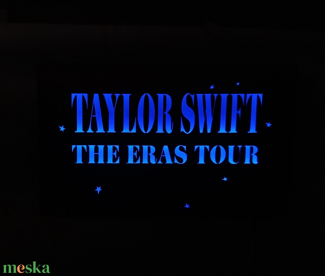 Taylor Swift - világító falikép - otthon & életmód - dekoráció - kép & falikép - fából készült kép - Meska.hu