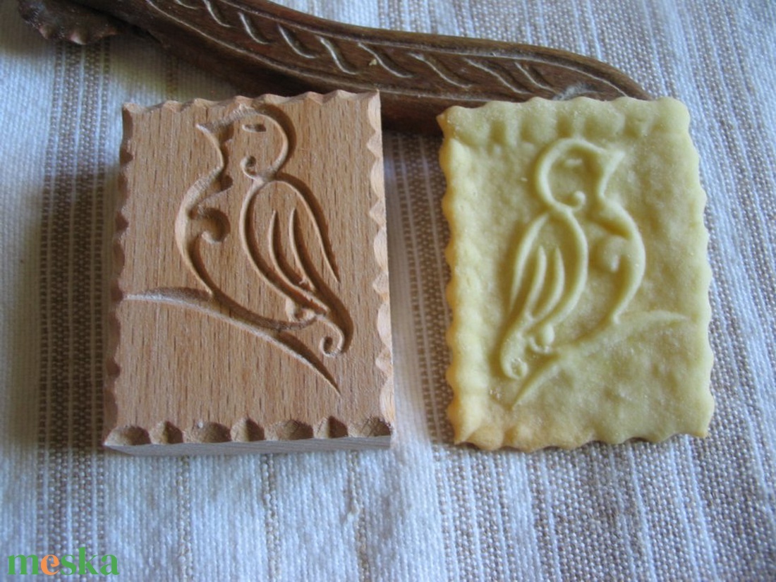 Kekszmintázó sütinyomda sütipecsét (Madárka) - otthon & életmód - konyhafelszerelés, tálalás - sütés, főzés - sütikiszúró - Meska.hu