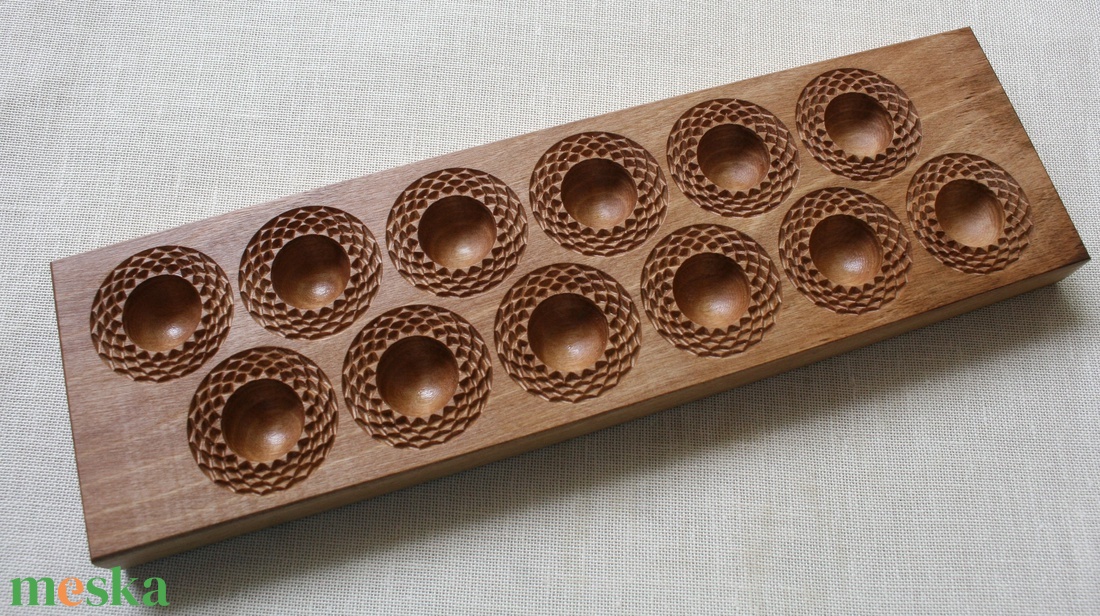 Ravioli mintázófa (fonatos,12 db-os) - otthon & életmód - konyhafelszerelés, tálalás - sütés, főzés - vágódeszka - Meska.hu