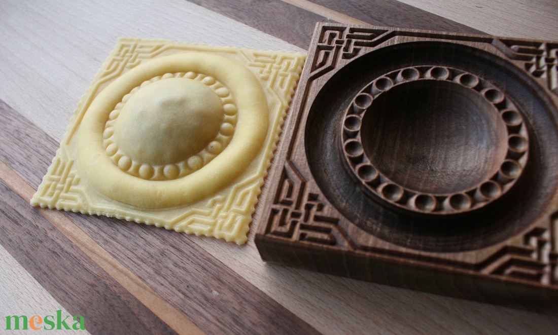 Ravioli mintázófa dupla töltelékes (Görög mintás) - otthon & életmód - konyhafelszerelés, tálalás - sütés, főzés - vágódeszka - Meska.hu