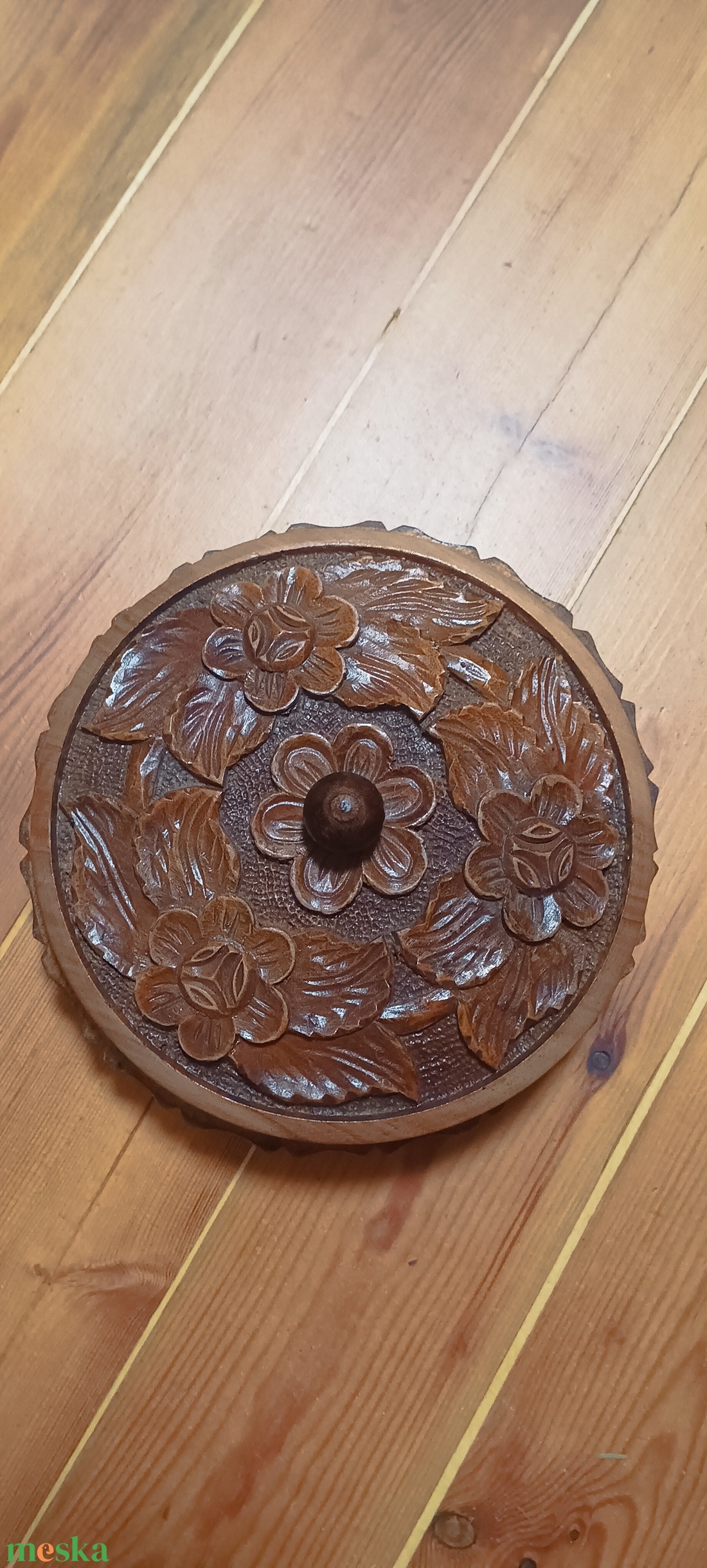 Faragott esztergálltt cukorka, vagy bármi tartó. - otthon & életmód - tárolás & rendszerezés - doboz - Meska.hu