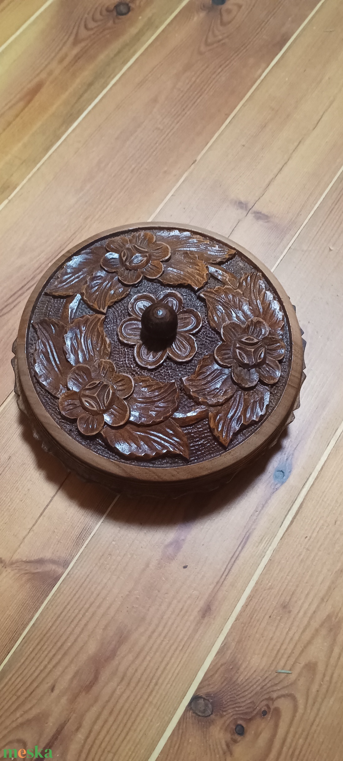 Faragott esztergálltt cukorka, vagy bármi tartó. - otthon & életmód - tárolás & rendszerezés - doboz - Meska.hu