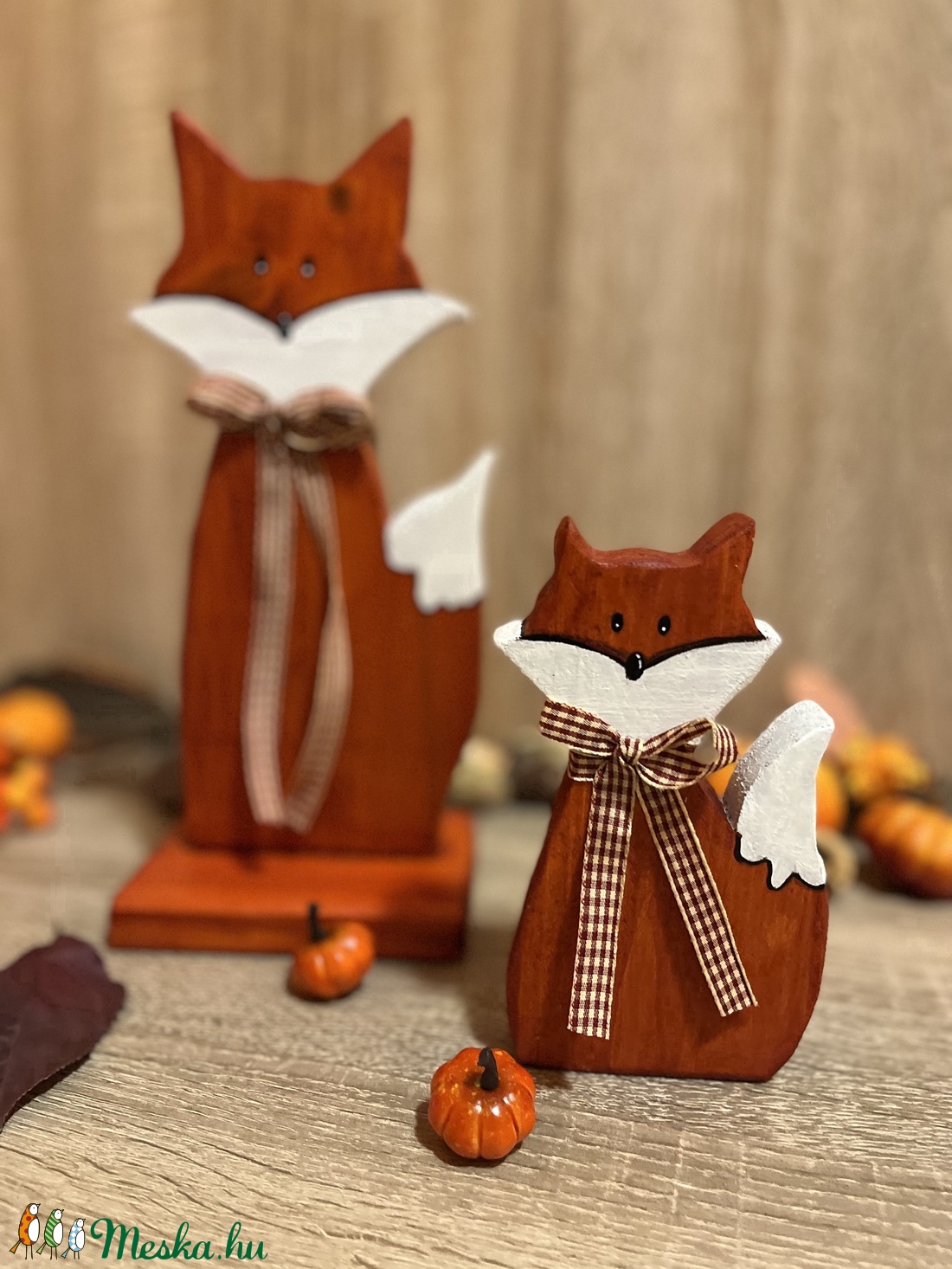 Cseresznye színű natúr rókák - otthon & életmód - dekoráció - dísztárgy - Meska.hu Cseresznye színű natúr rókák - otthon & életmód - dekoráció - dísztárgy - Meska.hu