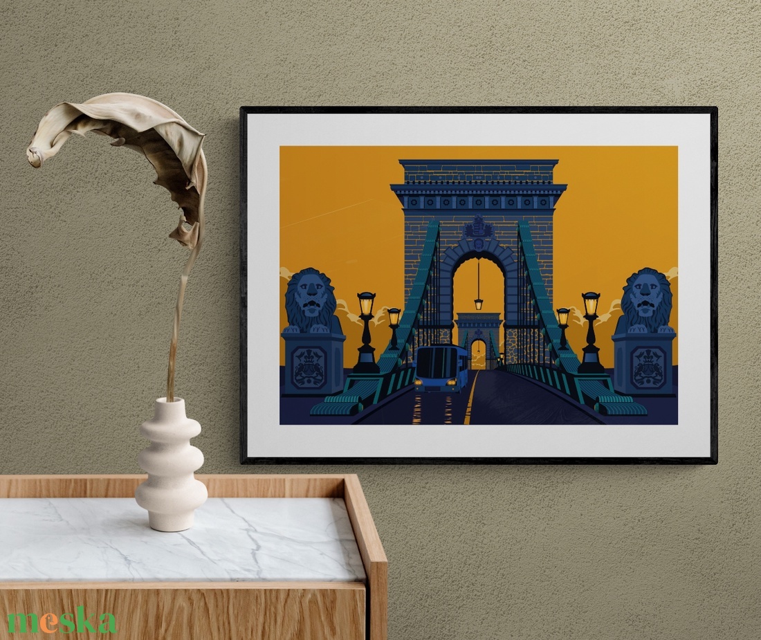 Budapest Lánchíd - poszter - Farkas Benjamin - otthon & életmód - dekoráció - kép & falikép - kép & falikép - Meska.hu Budapest Lánchíd - poszter - Farkas Benjamin - otthon & életmód - dekoráció - kép & falikép - kép & falikép - Meska.hu