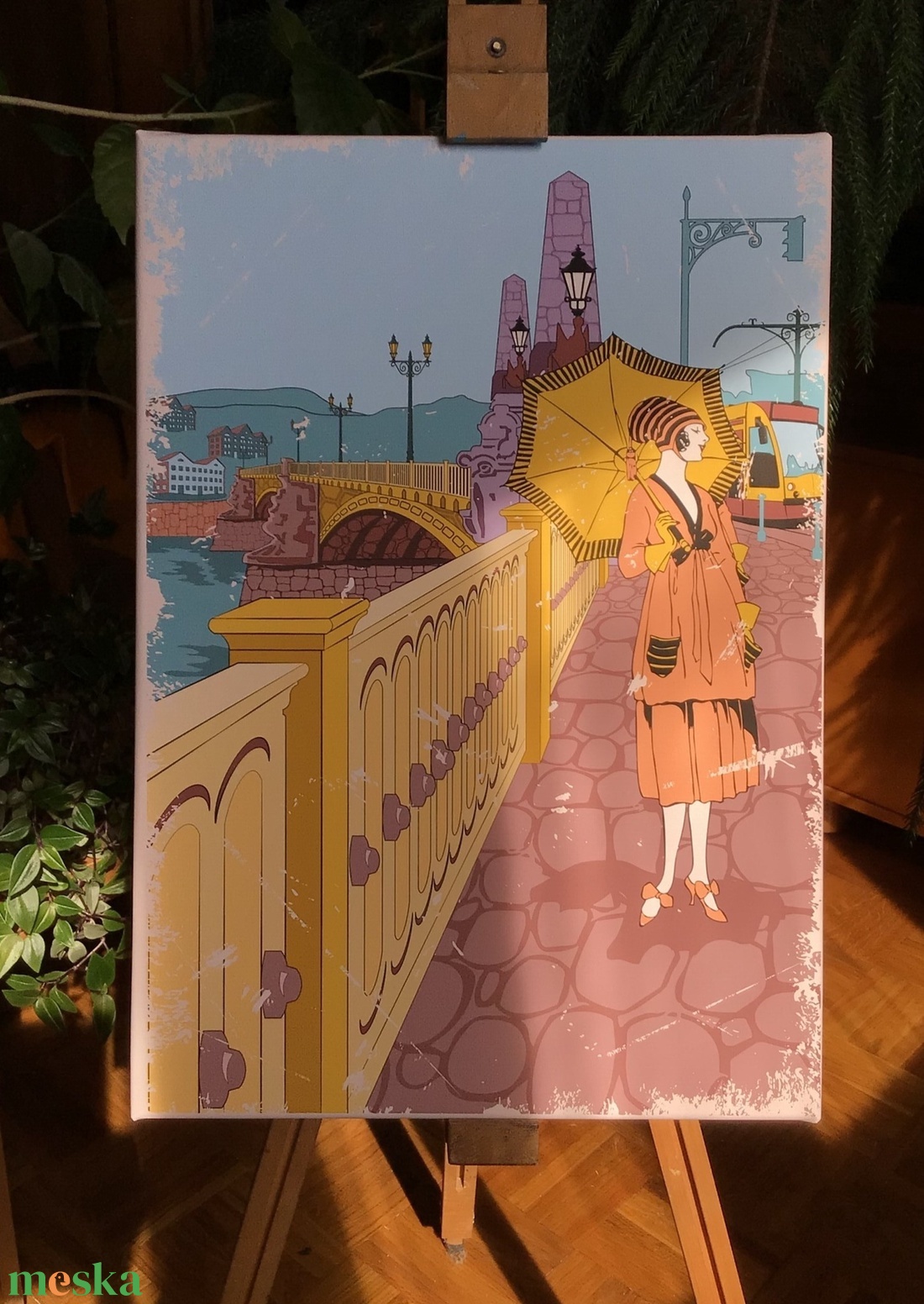Margit híd - vászon print vakrámán - otthon & életmód - dekoráció - kép & falikép - kép & falikép - Meska.hu Margit híd - vászon print vakrámán - otthon & életmód - dekoráció - kép & falikép - kép & falikép - Meska.hu