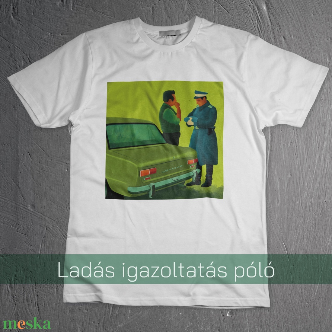 A ladás igazoltatása - póló - ruha & divat - férfi ruha - póló - Meska.hu A ladás igazoltatása - póló - ruha & divat - férfi ruha - póló - Meska.hu