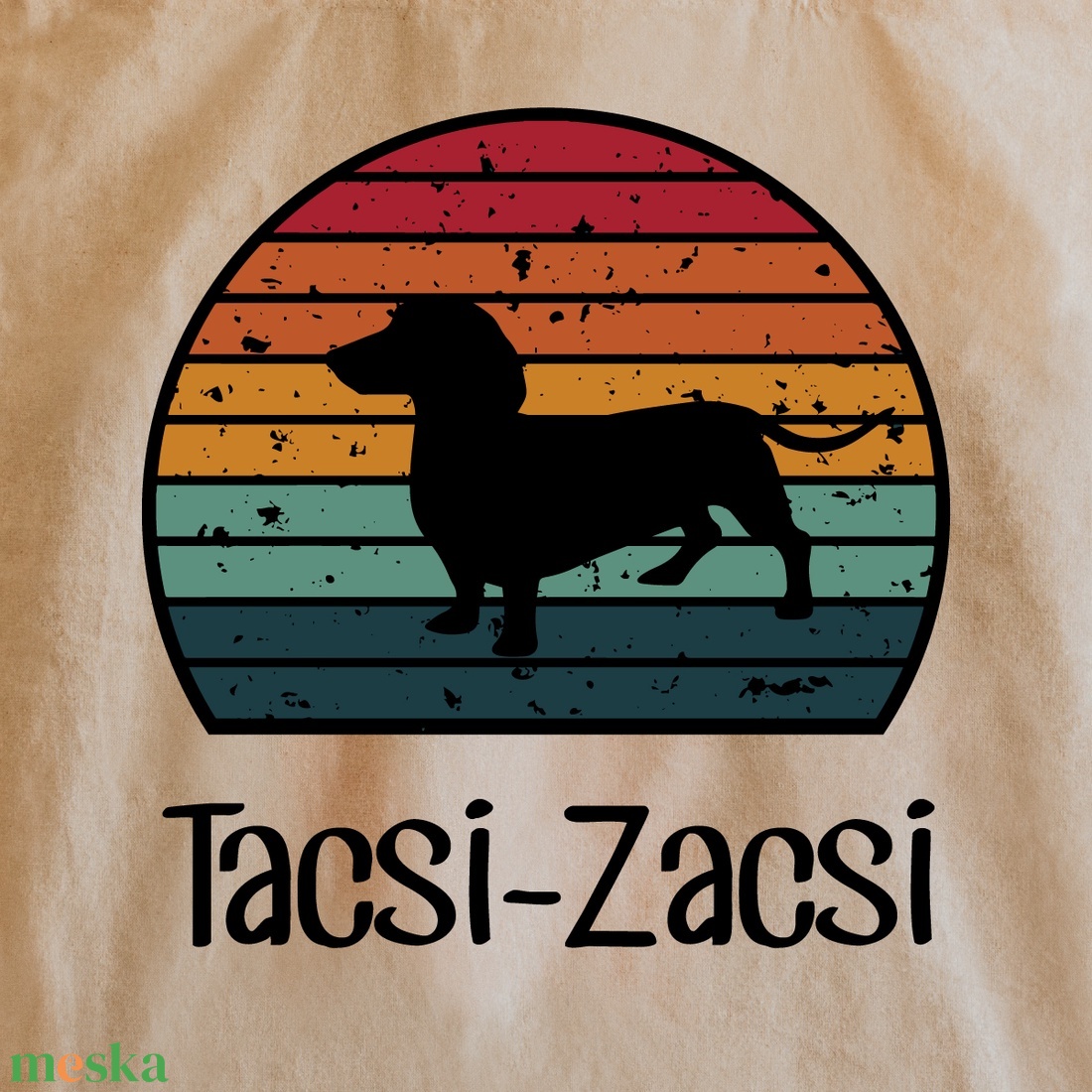 TACSI-ZACSI - vászontáska tacskóőrülteknek - táska & tok - bevásárlás & shopper táska - shopper, textiltáska, szatyor - Meska.hu TACSI-ZACSI - vászontáska tacskóőrülteknek - táska & tok - bevásárlás & shopper táska - shopper, textiltáska, szatyor - Meska.hu