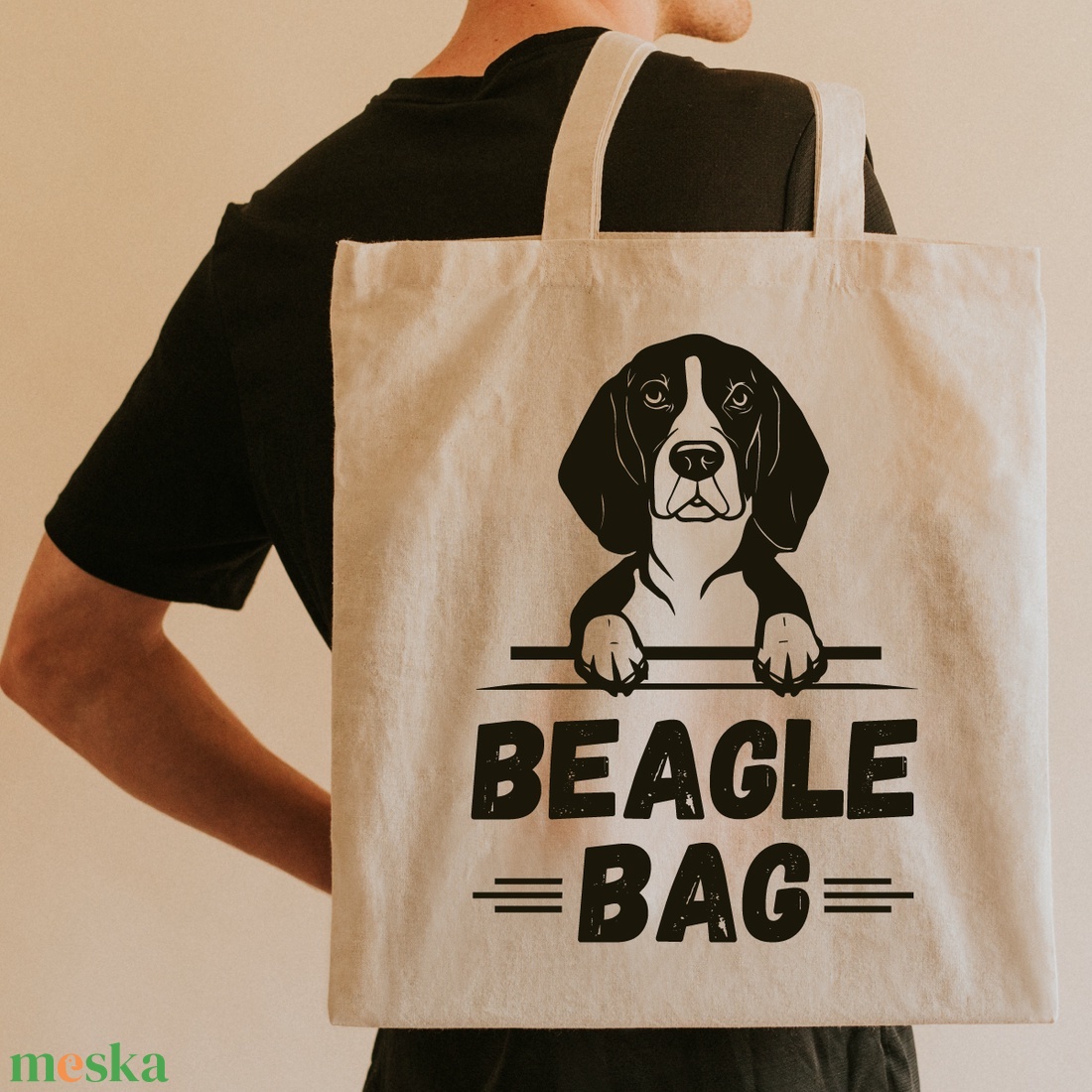 Beagle Bag - vászontáska kutyásoknak - táska & tok - bevásárlás & shopper táska - shopper, textiltáska, szatyor - Meska.hu Beagle Bag - vászontáska kutyásoknak - táska & tok - bevásárlás & shopper táska - shopper, textiltáska, szatyor - Meska.hu