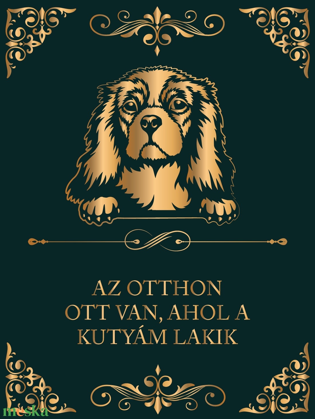 COCKER SPÁNIEL - Az otthon ott van, ahol a kutyám lakik - vászonkép - otthon & életmód - dekoráció - kép & falikép - vászonkép - Meska.hu COCKER SPÁNIEL - Az otthon ott van, ahol a kutyám lakik - vászonkép - otthon & életmód - dekoráció - kép & falikép - vászonkép - Meska.hu
