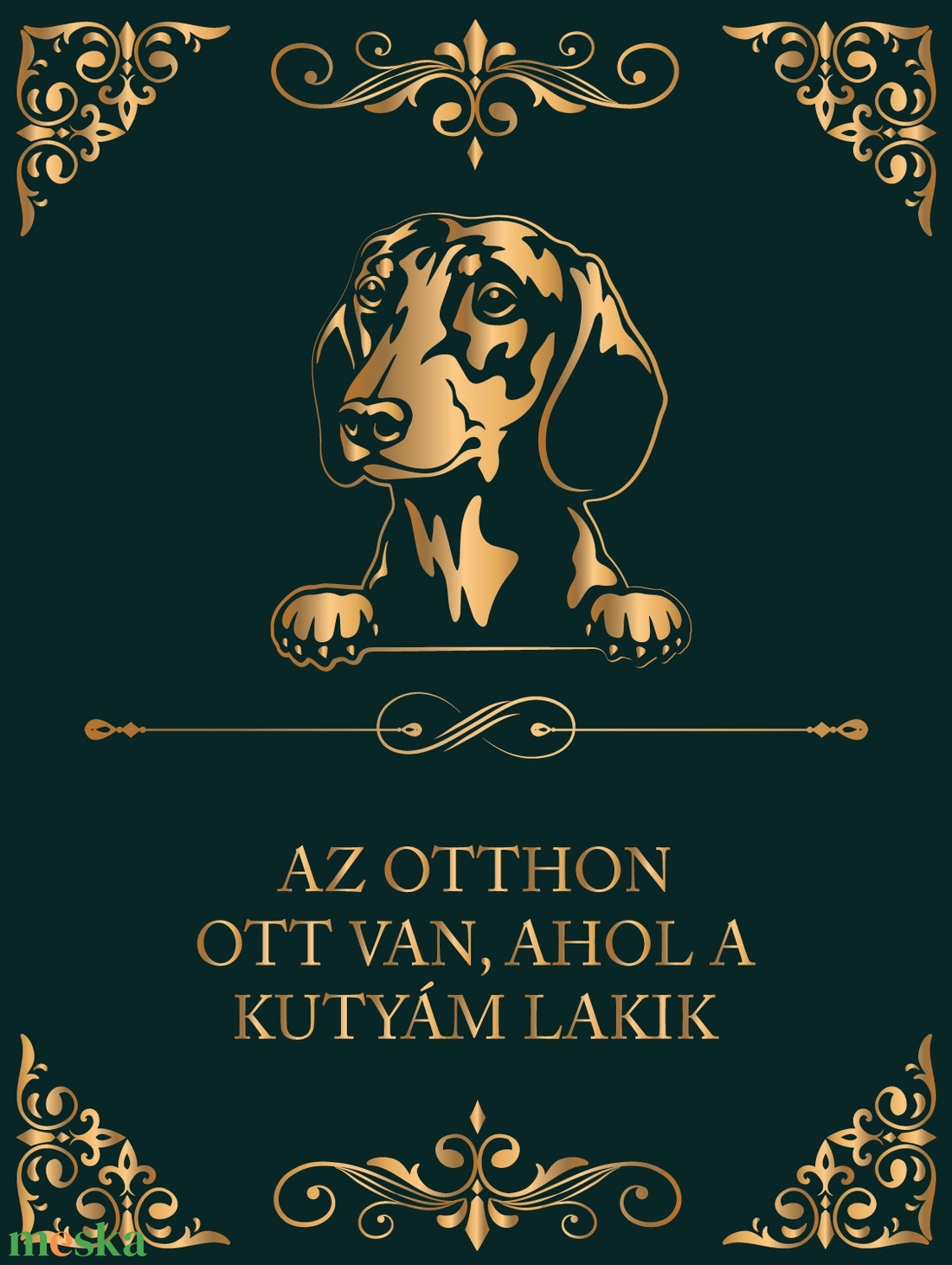 TACSKÓ - Az otthon ott van, ahol a kutyám lakik - vászonkép - otthon & életmód - dekoráció - kép & falikép - vászonkép - Meska.hu TACSKÓ - Az otthon ott van, ahol a kutyám lakik - vászonkép - otthon & életmód - dekoráció - kép & falikép - vászonkép - Meska.hu