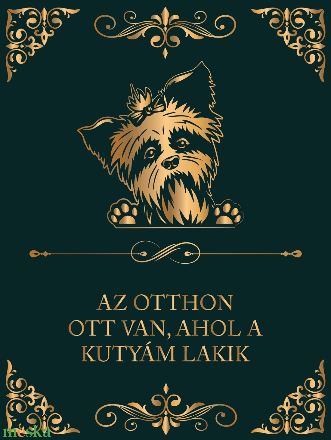 YORKSHIRE - Az otthon ott van, ahol a kutyám lakik - vászonkép - otthon & életmód - dekoráció - kép & falikép - vászonkép - Meska.hu YORKSHIRE - Az otthon ott van, ahol a kutyám lakik - vászonkép - otthon & életmód - dekoráció - kép & falikép - vászonkép - Meska.hu