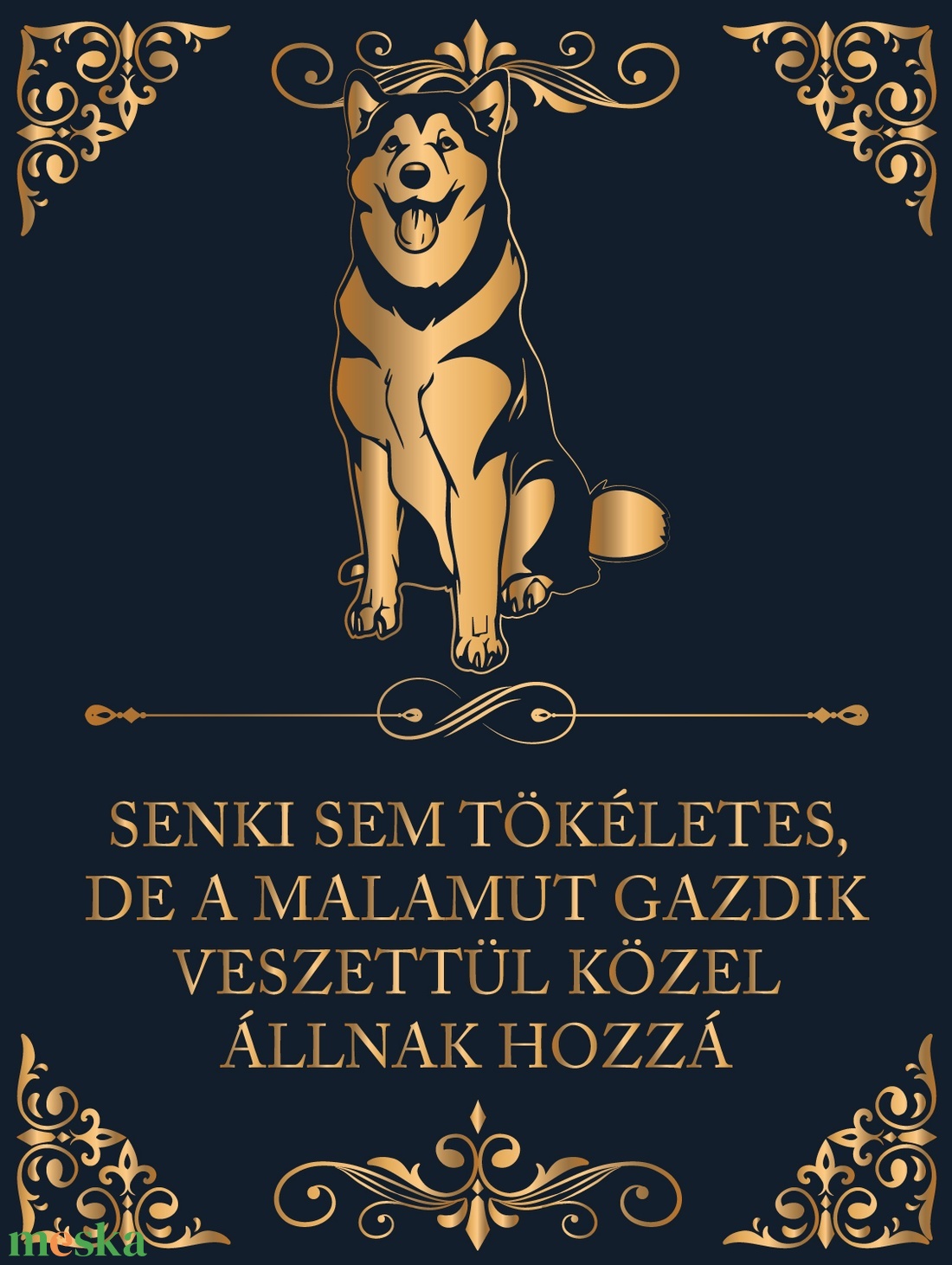 Tökéletes MALAMUT GAZDIK - vászonkép - otthon & életmód - dekoráció - kép & falikép - vászonkép - Meska.hu Tökéletes MALAMUT GAZDIK - vászonkép - otthon & életmód - dekoráció - kép & falikép - vászonkép - Meska.hu