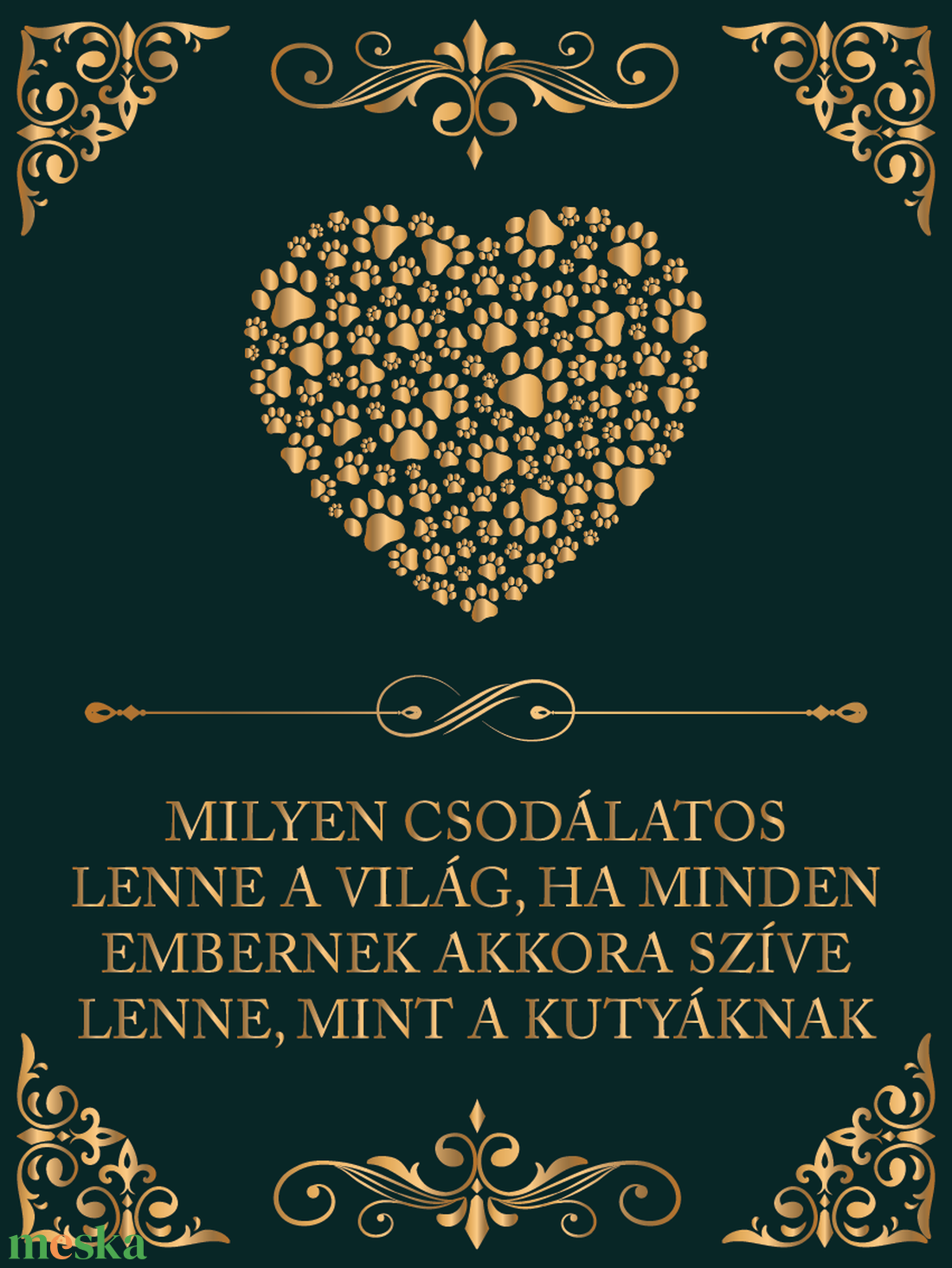 Kutyaszív - kutyás vászonkép idézettel - otthon & életmód - dekoráció - kép & falikép - vászonkép - Meska.hu Kutyaszív - kutyás vászonkép idézettel - otthon & életmód - dekoráció - kép & falikép - vászonkép - Meska.hu