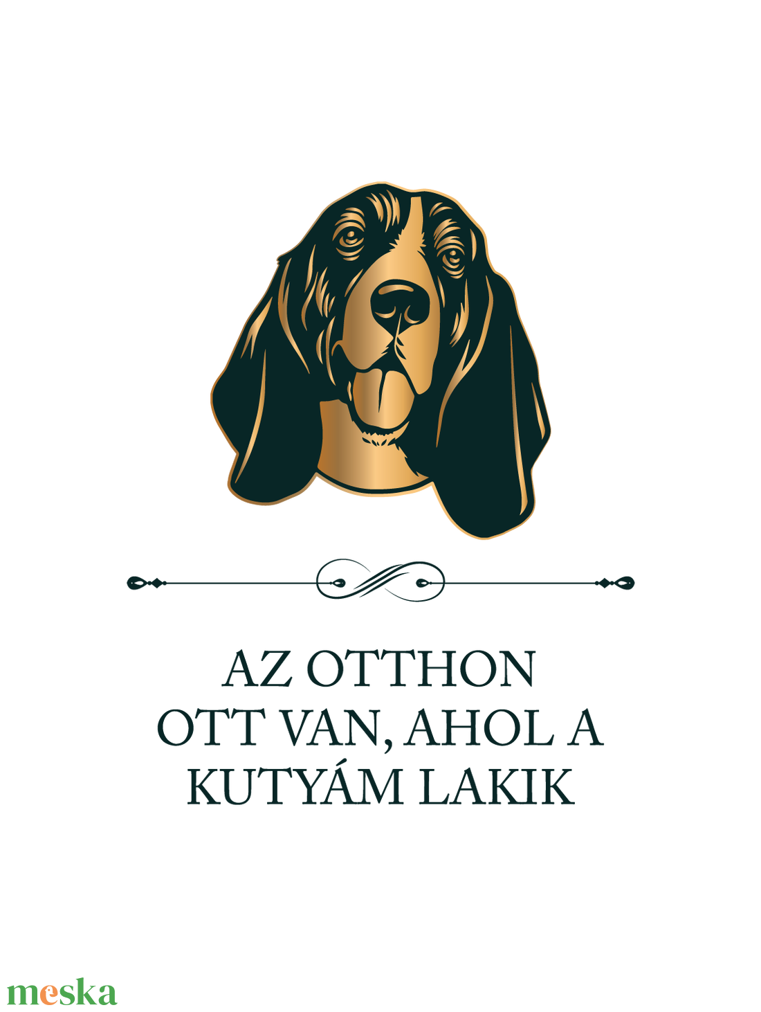 BASSET HOUND - Az otthon ott van, ahol a kutyám lakik - póló - ruha & divat - női ruha - póló, felső - Meska.hu BASSET HOUND - Az otthon ott van, ahol a kutyám lakik - póló - ruha & divat - női ruha - póló, felső - Meska.hu