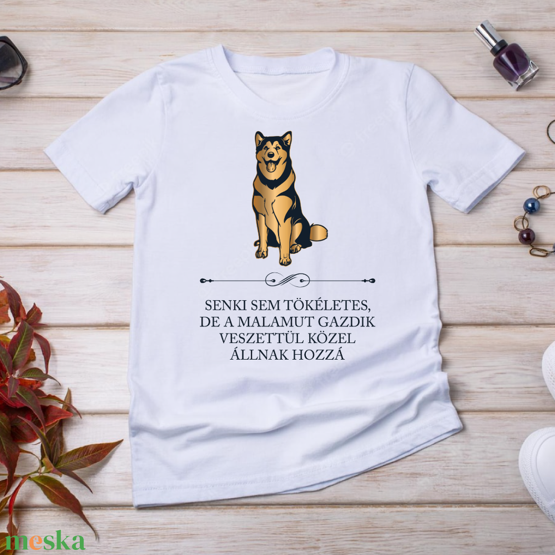 Tökéletes MALAMUT GAZDIK - póló - ruha & divat - női ruha - póló, felső - Meska.hu