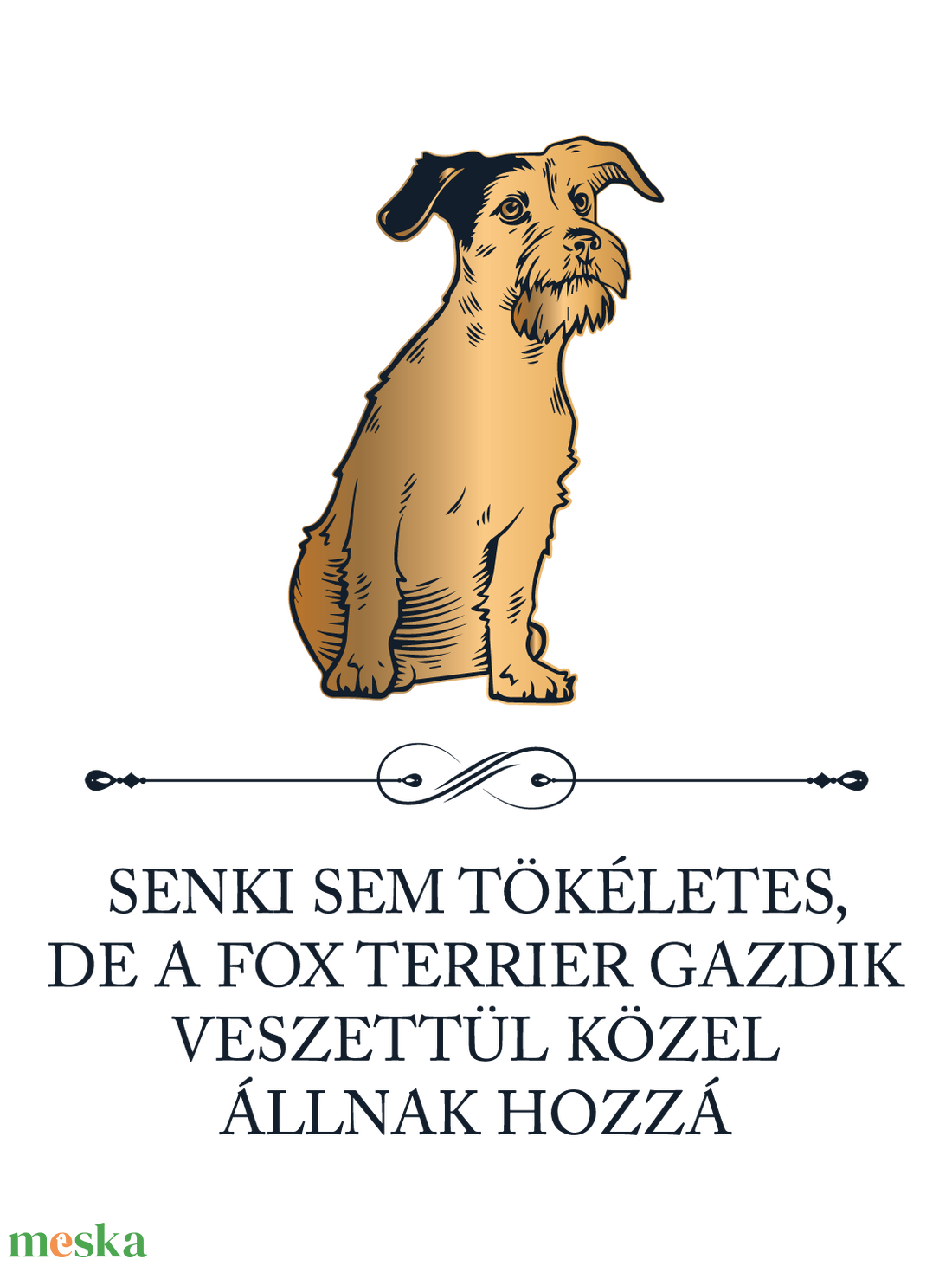 Tökéletes FOX TERRIER GAZDIK - póló - ruha & divat - női ruha - póló, felső - Meska.hu