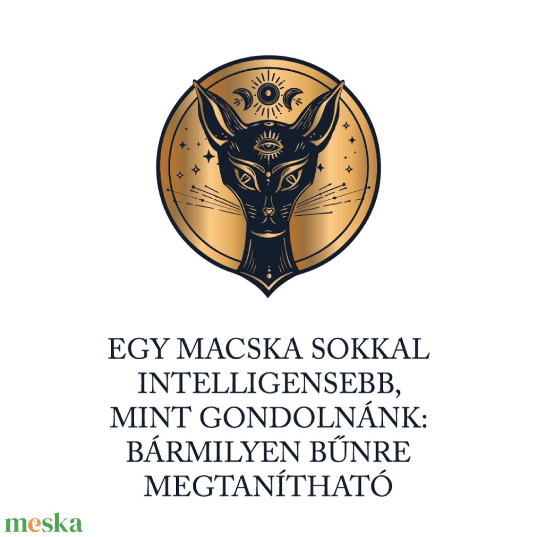 Macskaintelligencia... - macskás póló idézettel - ruha & divat - női ruha - póló, felső - Meska.hu