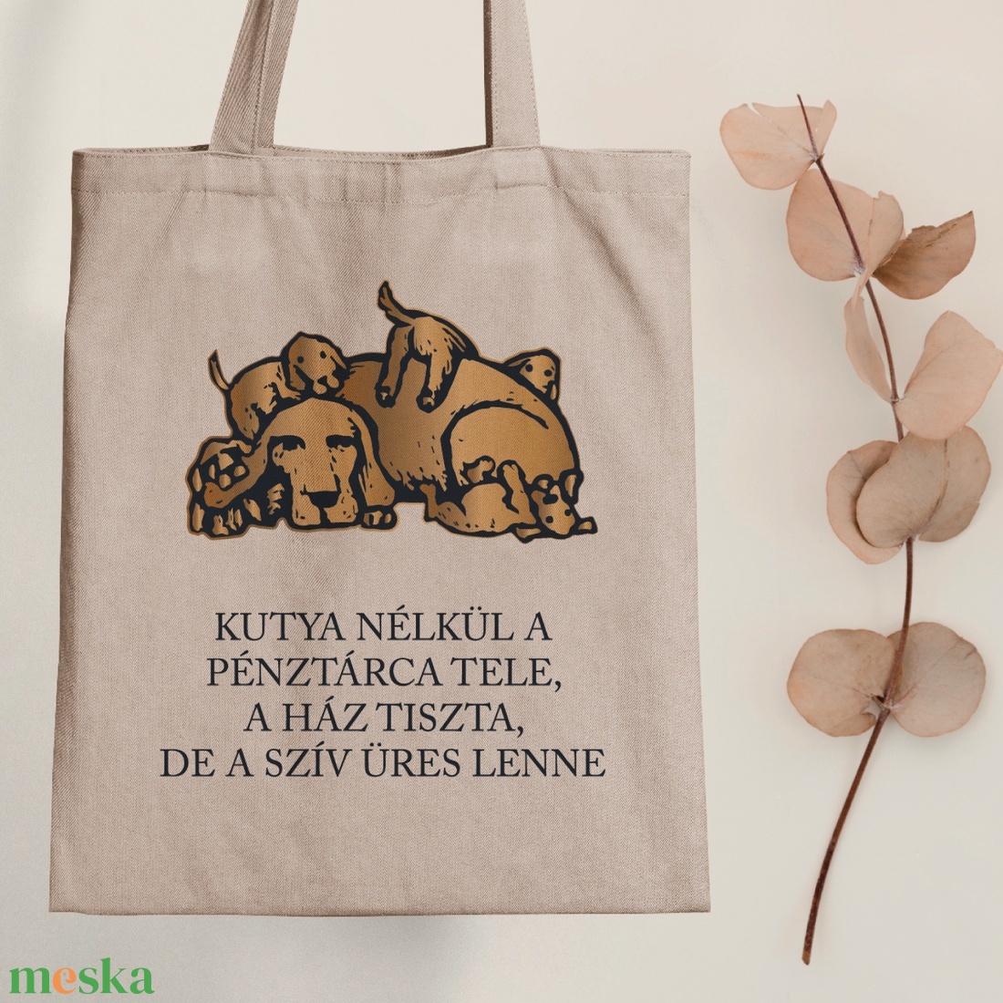 Kutya nélkül... - vászontáska - Farkas Benjamin - táska & tok - bevásárlás & shopper táska - shopper, textiltáska, szatyor - Meska.hu Kutya nélkül... - vászontáska - Farkas Benjamin - táska & tok - bevásárlás & shopper táska - shopper, textiltáska, szatyor - Meska.hu