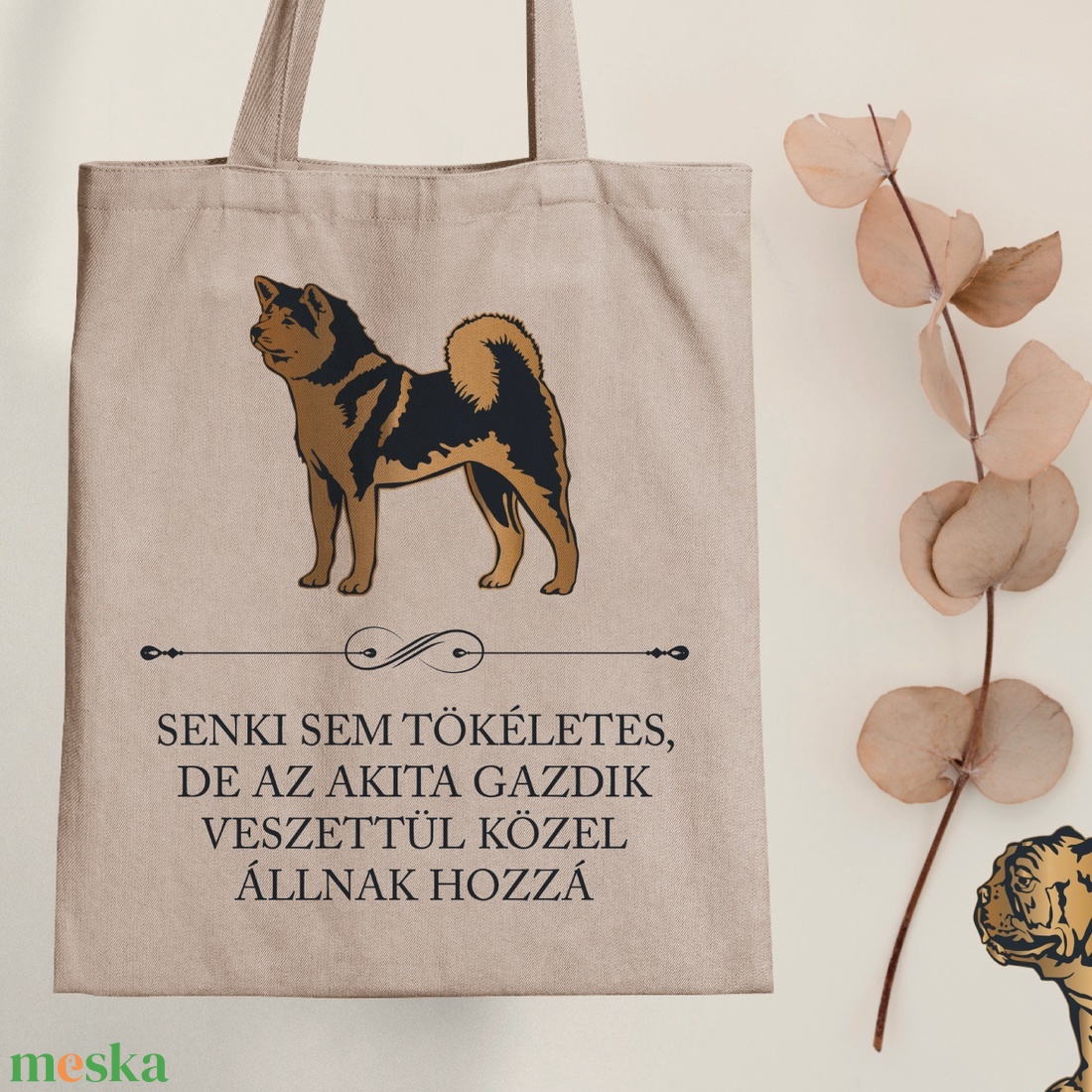 Tökéletes AKITA gazdik - vászontáska - Farkas Benjamin - táska & tok - bevásárlás & shopper táska - shopper, textiltáska, szatyor - Meska.hu Tökéletes AKITA gazdik - vászontáska - Farkas Benjamin - táska & tok - bevásárlás & shopper táska - shopper, textiltáska, szatyor - Meska.hu