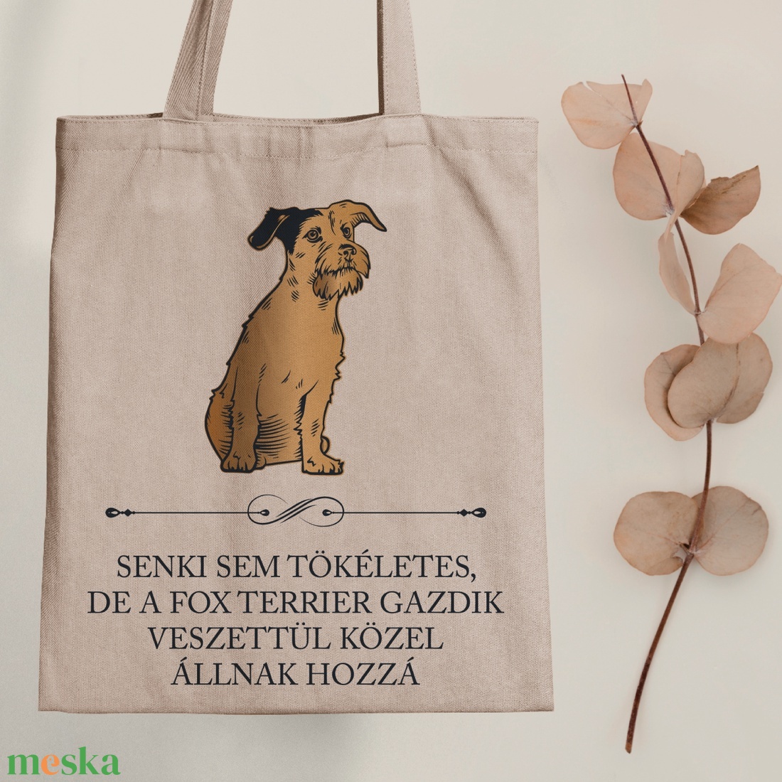 Tökéletes FOX TERRIER gazdik - vászontáska - Farkas Benjamin - táska & tok - bevásárlás & shopper táska - shopper, textiltáska, szatyor - Meska.hu Tökéletes FOX TERRIER gazdik - vászontáska - Farkas Benjamin - táska & tok - bevásárlás & shopper táska - shopper, textiltáska, szatyor - Meska.hu