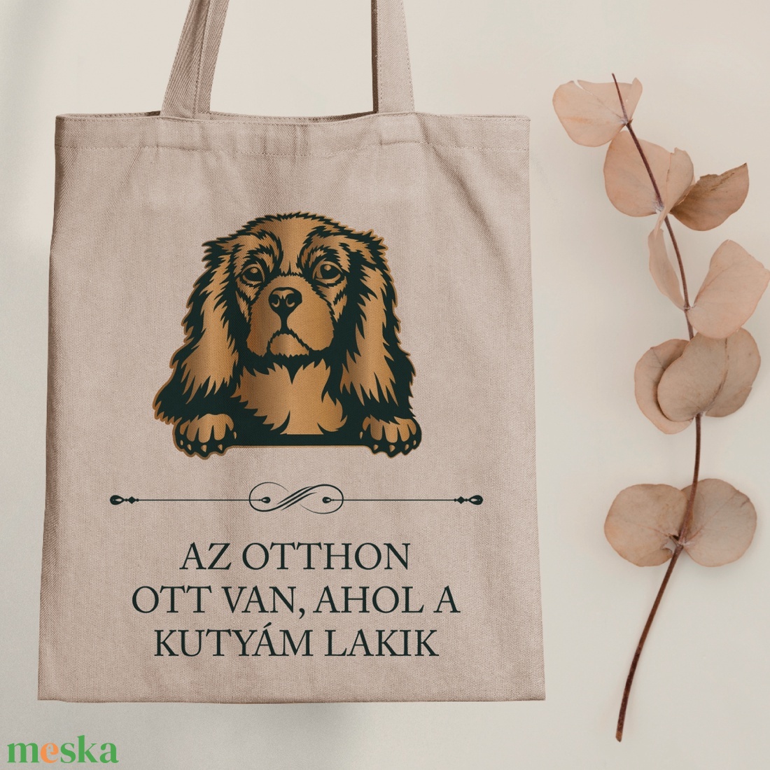COCKER SPÁNIEL - Az otthon ott van, ahol a kutyám lakik - vászontáska - táska & tok - bevásárlás & shopper táska - shopper, textiltáska, szatyor - Meska.hu COCKER SPÁNIEL - Az otthon ott van, ahol a kutyám lakik - vászontáska - táska & tok - bevásárlás & shopper táska - shopper, textiltáska, szatyor - Meska.hu