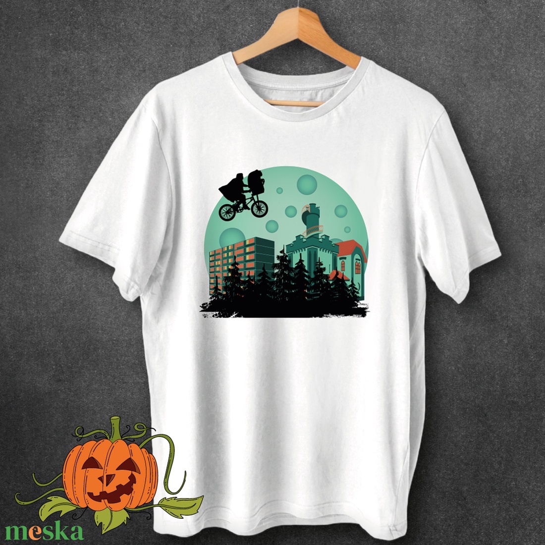 E.T. Kőbánya felett - férfi póló - ruha & divat - férfi ruha - póló - Meska.hu