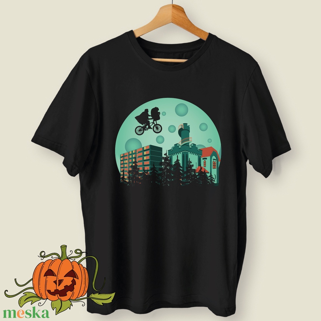 E.T. Kőbánya felett - férfi póló - ruha & divat - férfi ruha - póló - Meska.hu