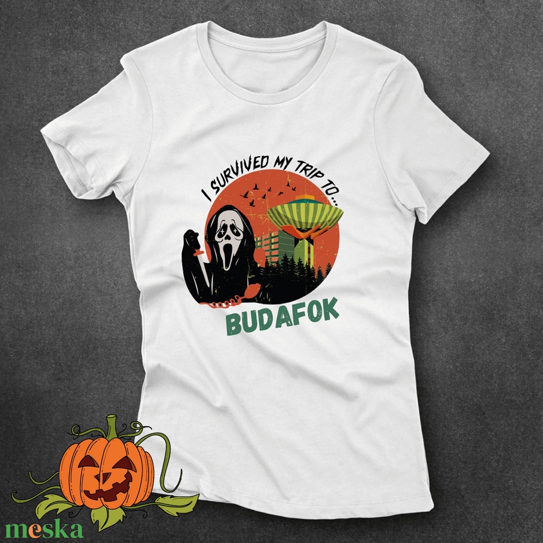 I survived my trip to Budafok - női póló - ruha & divat - női ruha - póló, felső - Meska.hu I survived my trip to Budafok - női póló - ruha & divat - női ruha - póló, felső - Meska.hu