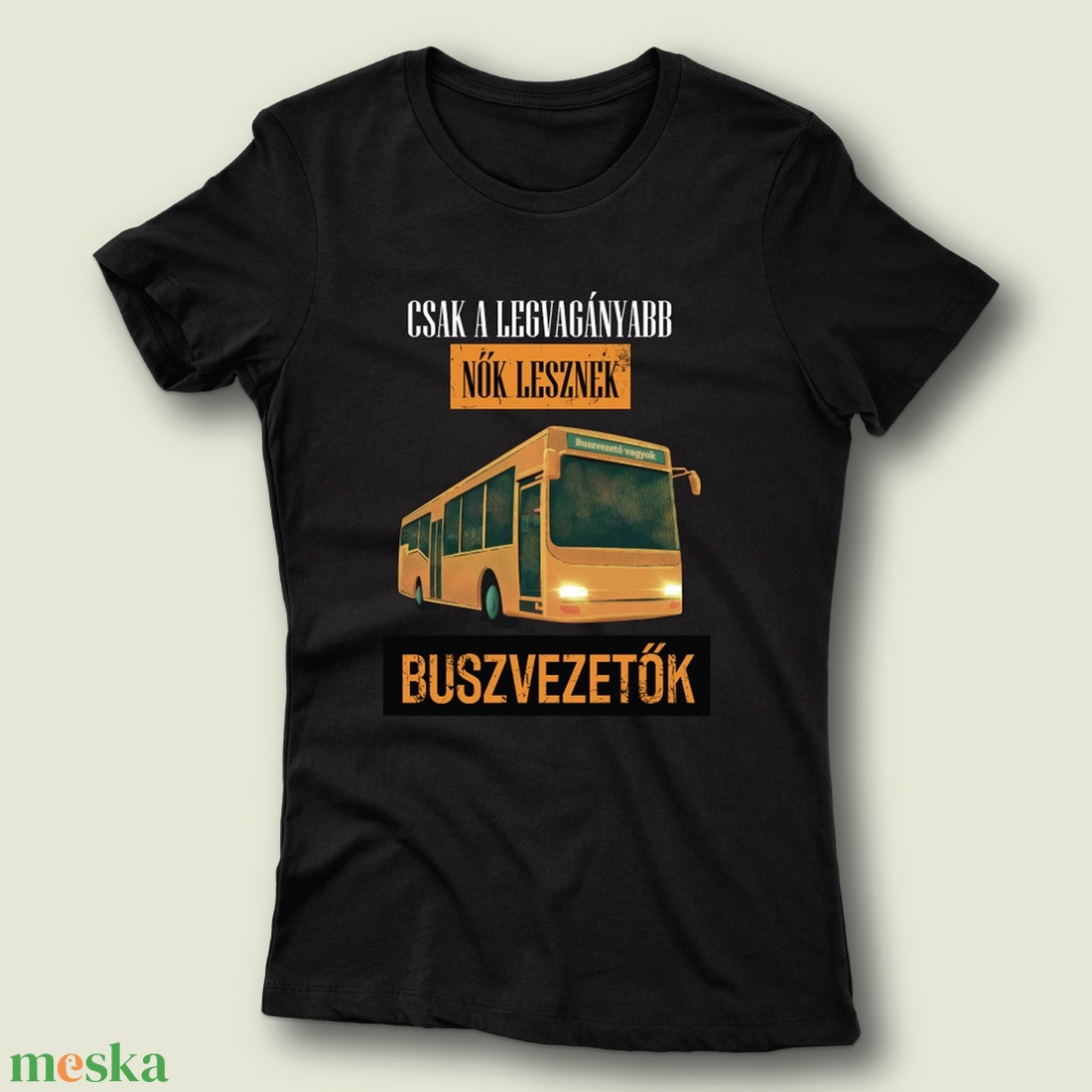 Vagány buszvezetők - női póló - ruha & divat - női ruha - póló, felső - Meska.hu