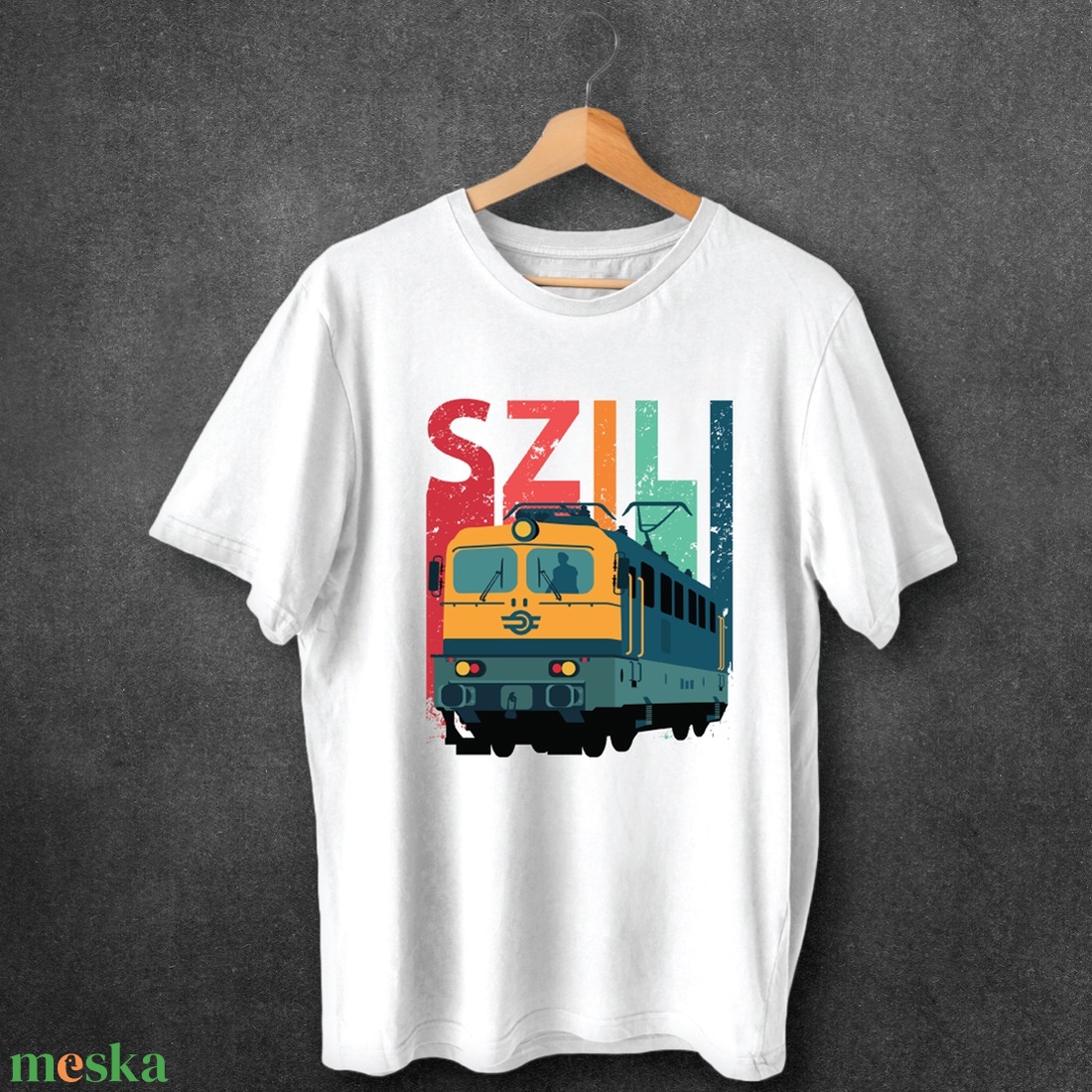 Retró Szili - férfi póló - ruha & divat - férfi ruha - póló - Meska.hu Retró Szili - férfi póló - ruha & divat - férfi ruha - póló - Meska.hu