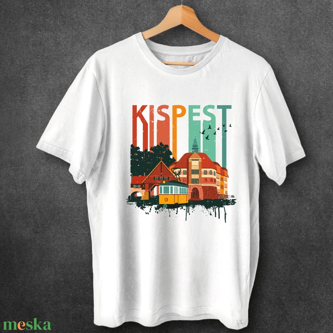 Kispest retró - férfi póló - ruha & divat - férfi ruha - póló - Meska.hu Kispest retró - férfi póló - ruha & divat - férfi ruha - póló - Meska.hu