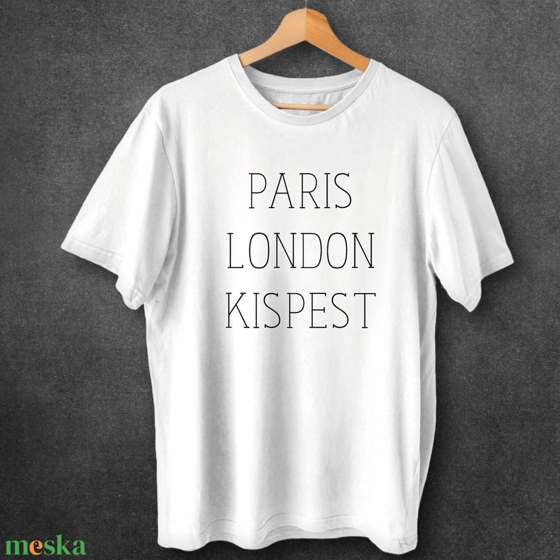 Paris London Kispest - férfi póló - ruha & divat - férfi ruha - póló - Meska.hu Paris London Kispest - férfi póló - ruha & divat - férfi ruha - póló - Meska.hu