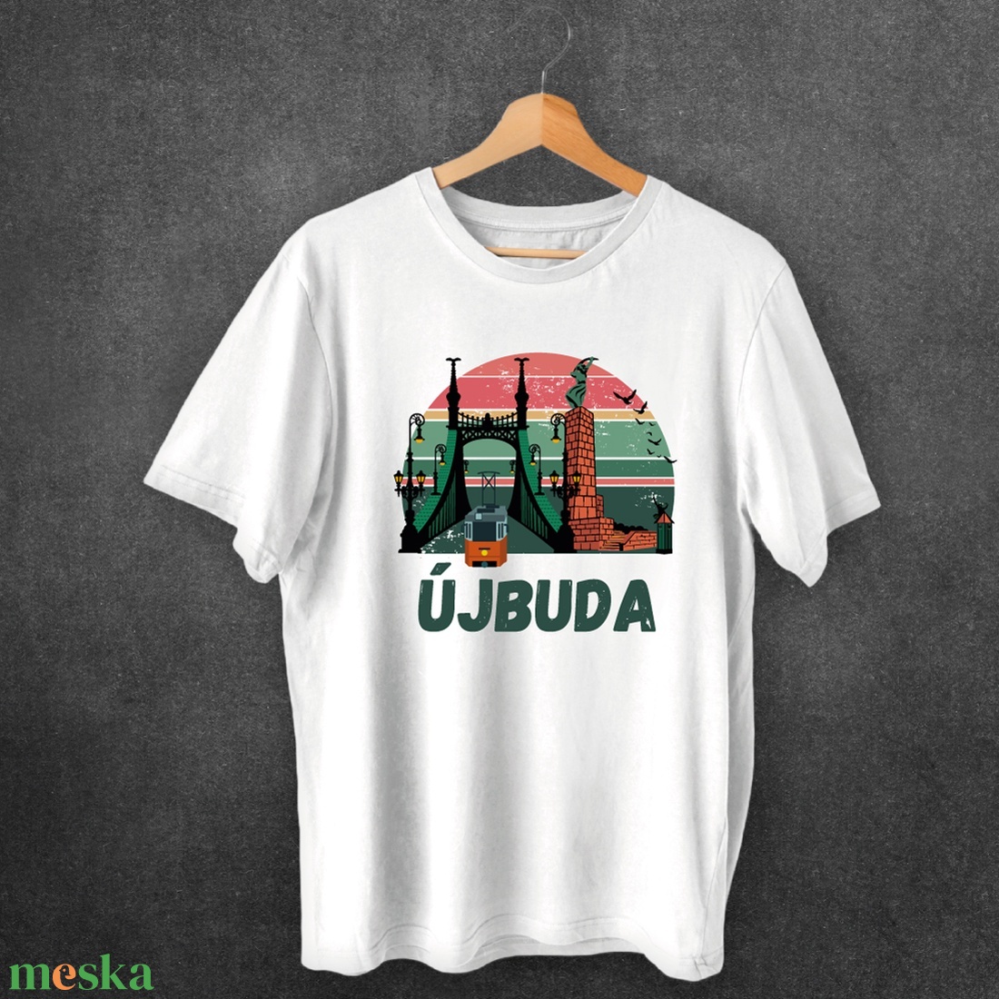 Újbuda Vintage - férfi póló - ruha & divat - férfi ruha - póló - Meska.hu Újbuda Vintage - férfi póló - ruha & divat - férfi ruha - póló - Meska.hu