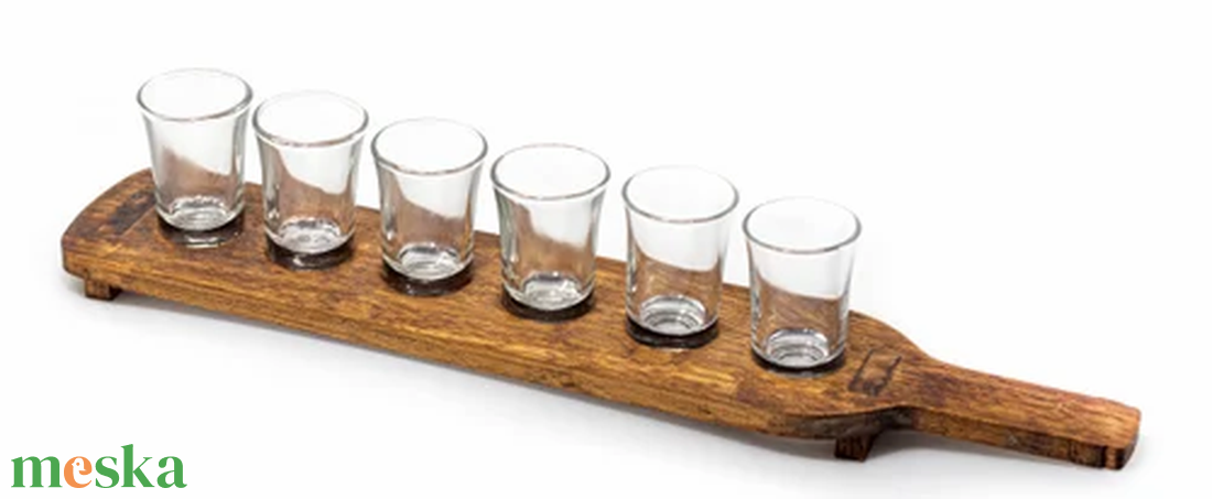 Fa felespohár tartó - otthon & életmód - konyhafelszerelés, tálalás - sütés, főzés - vágódeszka - Meska.hu