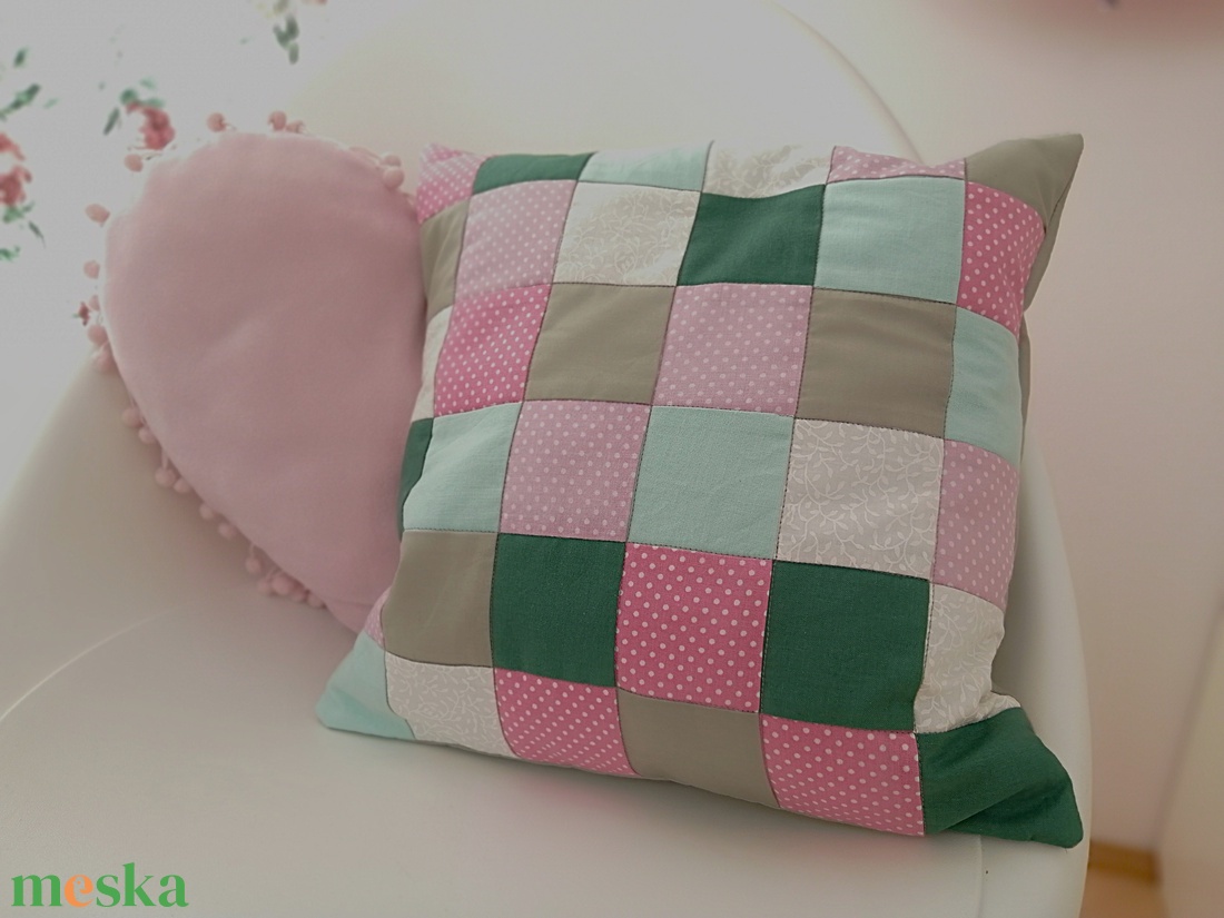 Kockás párna foltvarró csomag - diy (csináld magad) - egységcsomag - Meska.hu Kockás párna foltvarró csomag - diy (csináld magad) - egységcsomag - Meska.hu