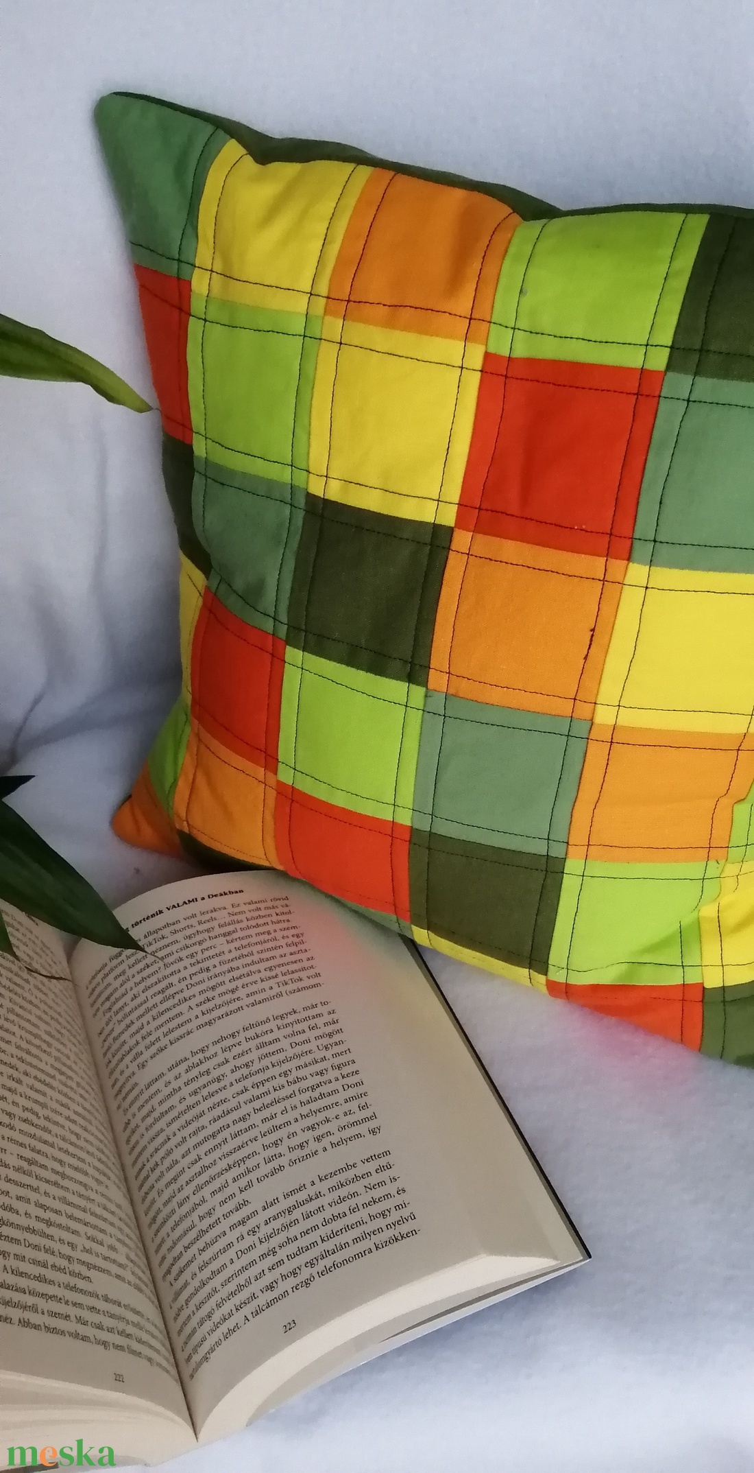 Kockás párna foltvarró csomag - diy (csináld magad) - egységcsomag - Meska.hu Kockás párna foltvarró csomag - diy (csináld magad) - egységcsomag - Meska.hu
