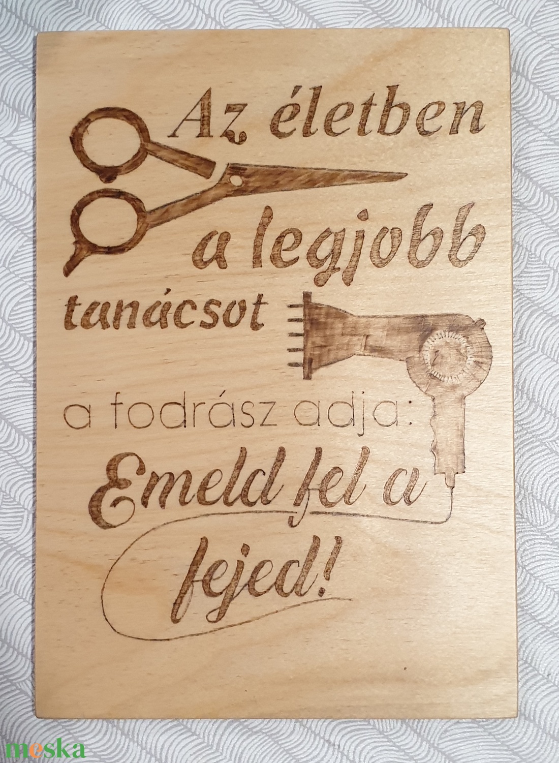 Fodrászoknak - otthon & életmód - dekoráció - kép & falikép - táblakép - Meska.hu Fodrászoknak - otthon & életmód - dekoráció - kép & falikép - táblakép - Meska.hu