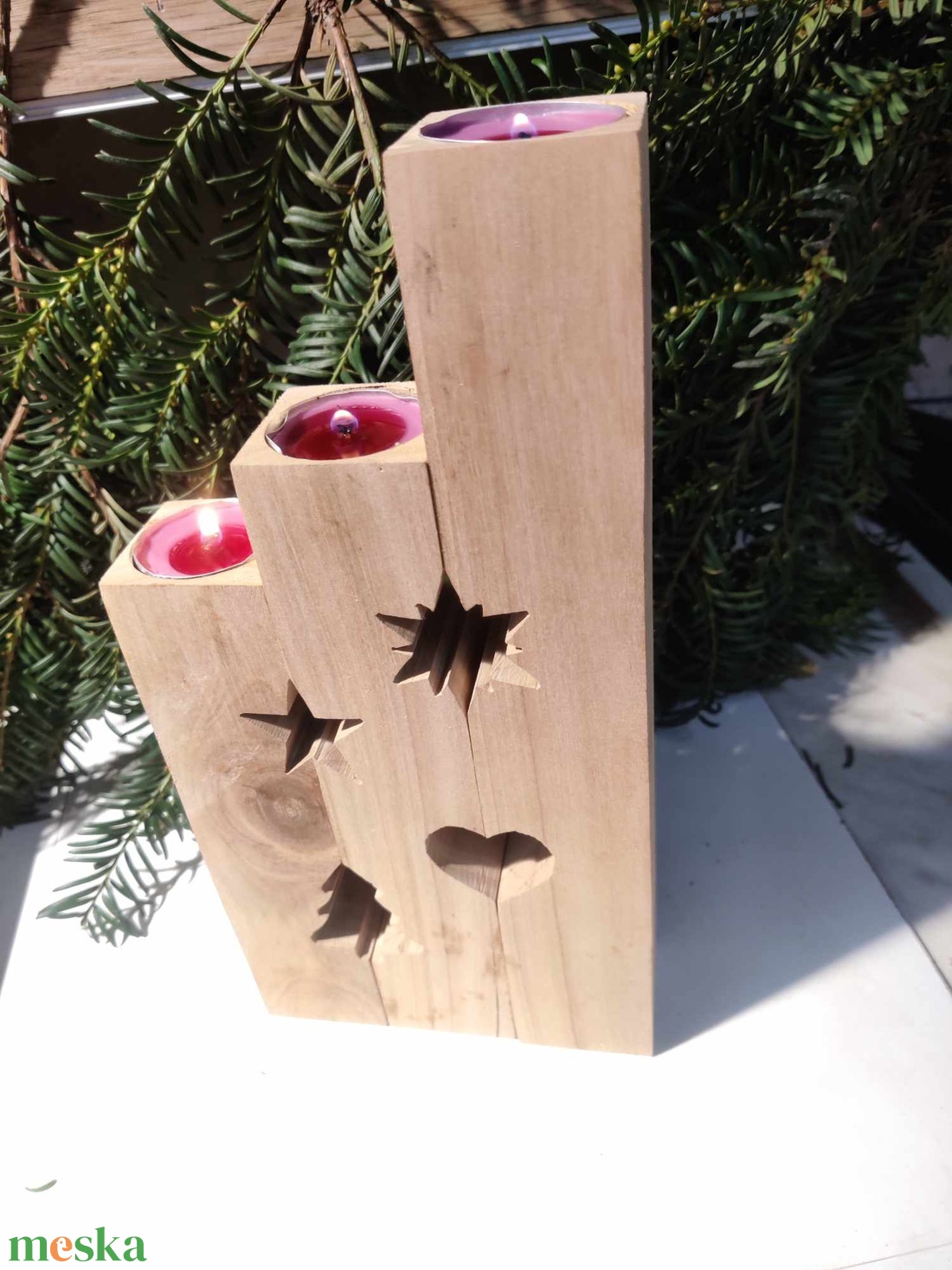 Gyertyatartó - otthon & életmód - gyertya, illat, aroma - gyertyatartó - Meska.hu