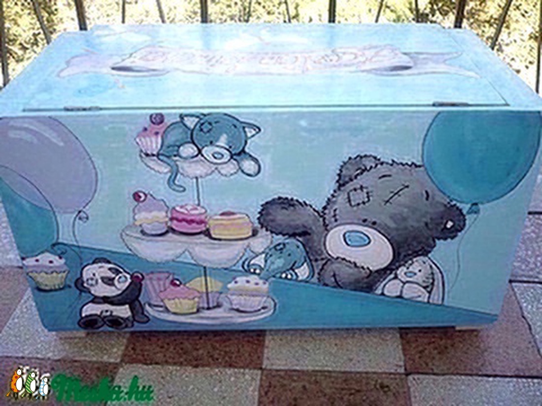 Blue nose friends egyedi, kézzel festett tároló - otthon & életmód - tárolás & rendszerezés - láda - Meska.hu Blue nose friends egyedi, kézzel festett tároló - otthon & életmód - tárolás & rendszerezés - láda - Meska.hu