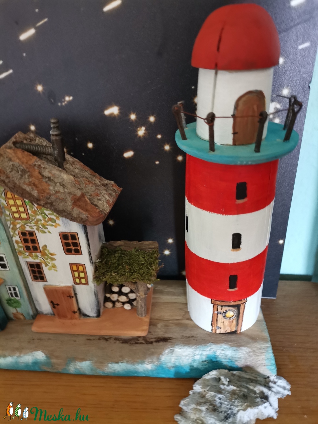 Faro de peninsula polcra helyezhető dekoráció - otthon & életmód - dekoráció - dísztárgy - Meska.hu Faro de peninsula polcra helyezhető dekoráció - otthon & életmód - dekoráció - dísztárgy - Meska.hu
