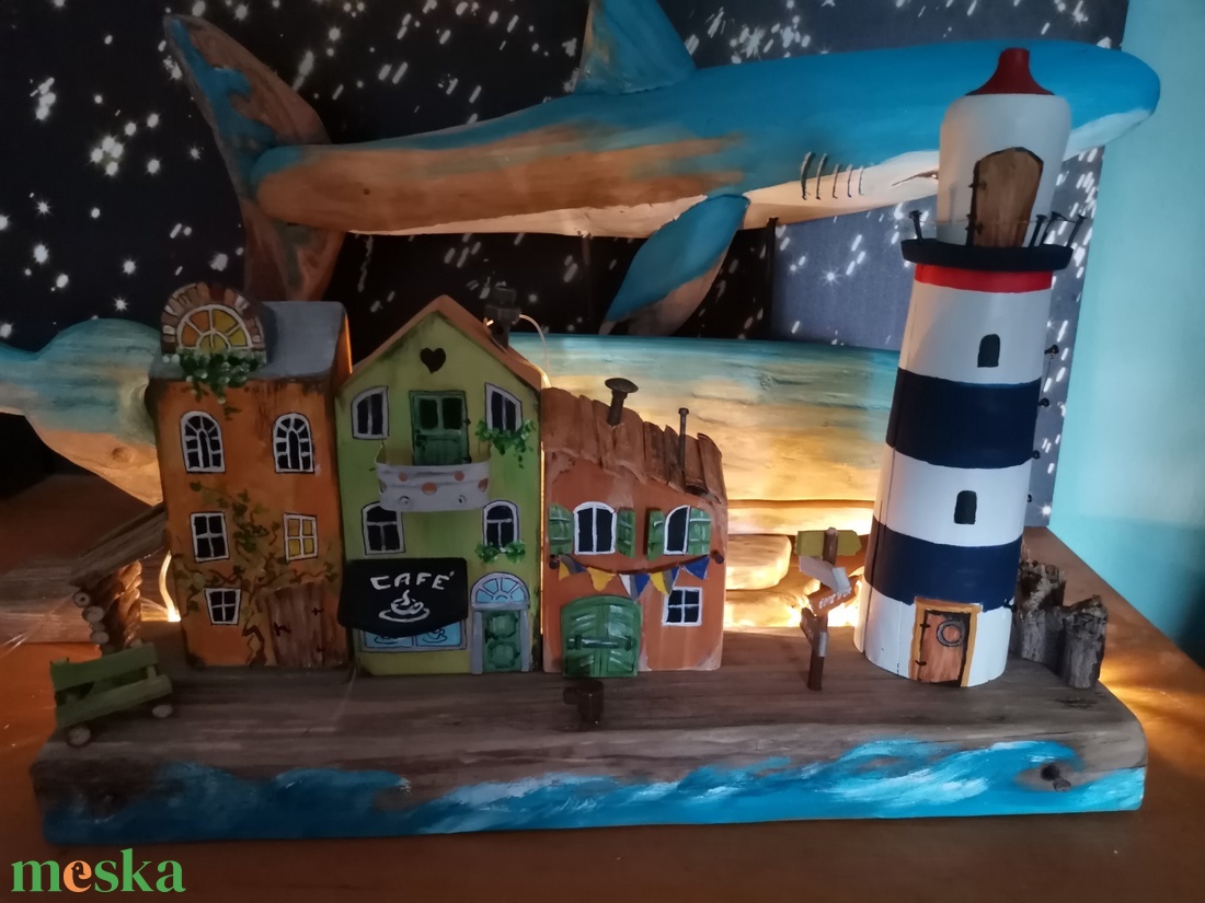 Faro de la isla polcra, ablakba helyezhető világítótornyos dekoráció - otthon & életmód - dekoráció - dísztárgy - Meska.hu Faro de la isla polcra, ablakba helyezhető világítótornyos dekoráció - otthon & életmód - dekoráció - dísztárgy - Meska.hu