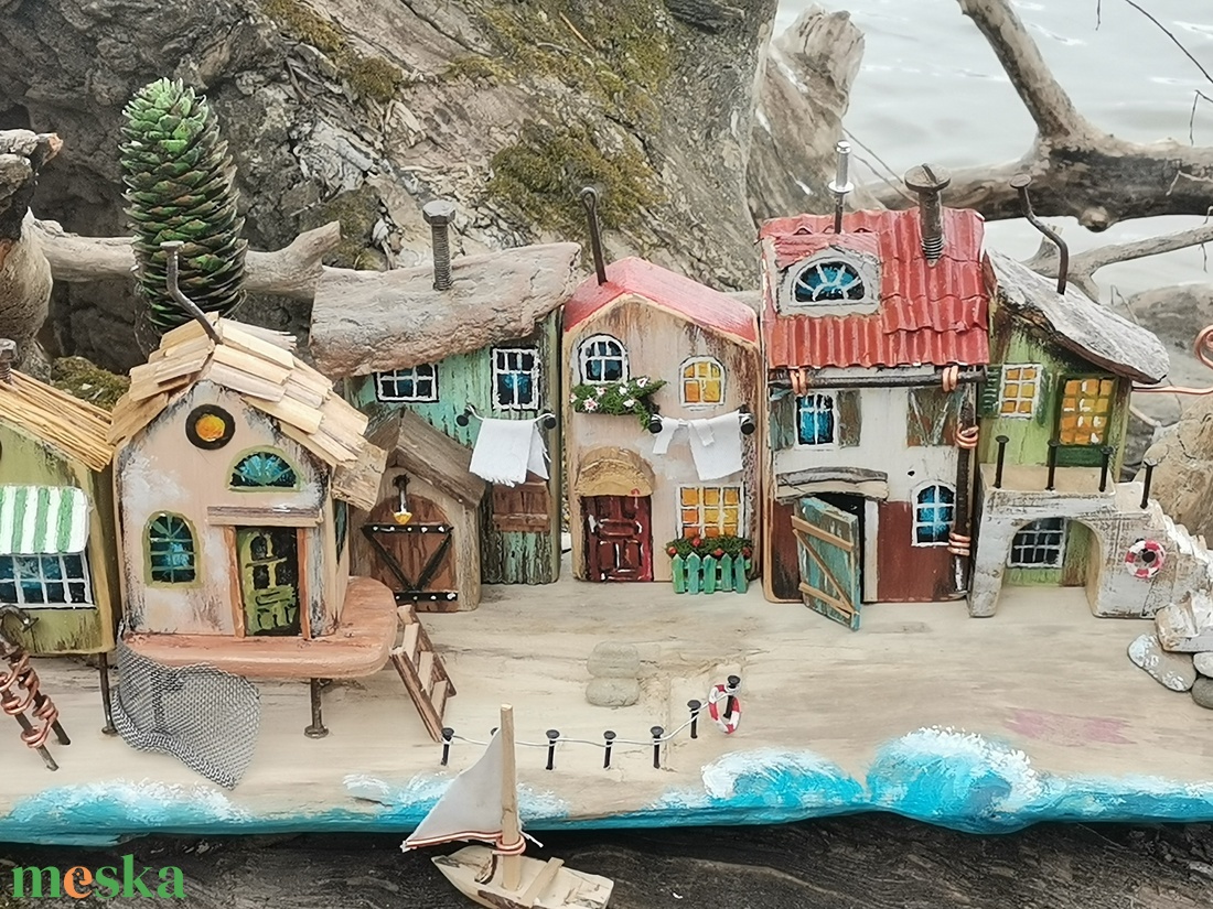 Popeye village, Anchor bay - otthon & életmód - dekoráció - asztal és polc dekoráció - asztaldísz - Meska.hu Popeye village, Anchor bay - otthon & életmód - dekoráció - asztal és polc dekoráció - asztaldísz - Meska.hu