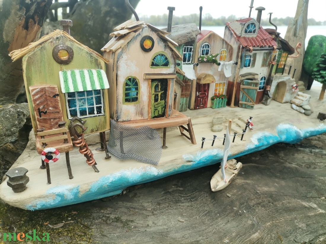Popeye village, Anchor bay - otthon & életmód - dekoráció - asztal és polc dekoráció - asztaldísz - Meska.hu Popeye village, Anchor bay - otthon & életmód - dekoráció - asztal és polc dekoráció - asztaldísz - Meska.hu